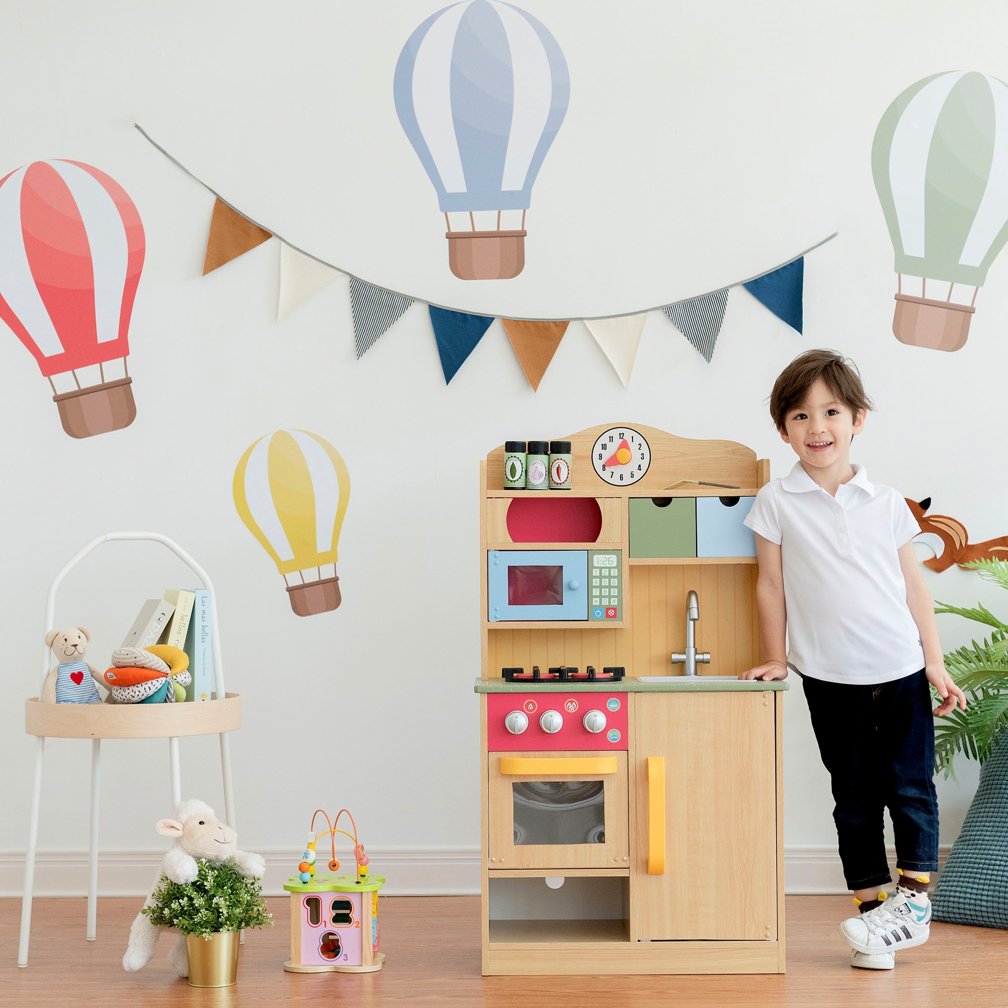 TEAMSON™ KIDS    Spielküche »Little Chef Florence Classic«, mit drehbaren Bedienknöpfen mit Klickgeräusch