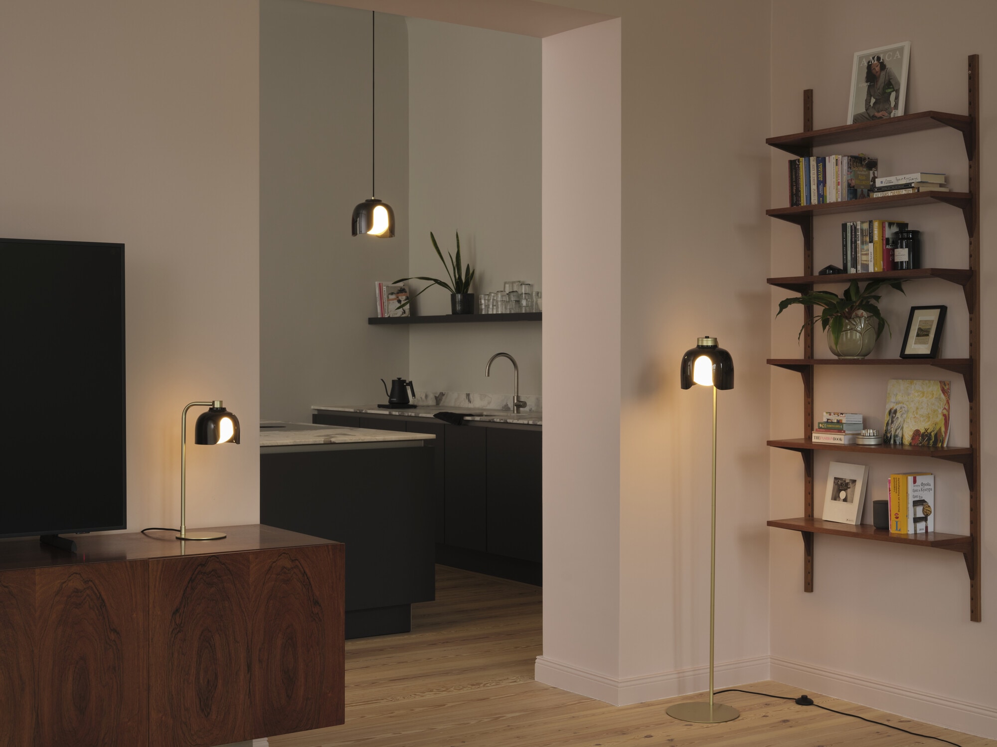 Osram Tischleuchte »Decor Corolle« G9 1 Stk. Fassung G9, Stahl und Glas