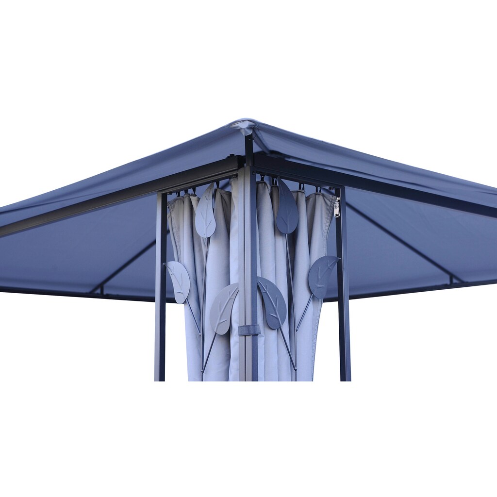 KONIFERA Pavillon »Kreta«, BxT: 300x300 cm, Stahlgestell, mit Ersatz-Dach