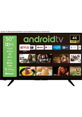 JVC LED-Fernseher »LT-50VA3055«, 126 cm/50 Zoll, 4K Ultra HD, Android TV-Smart-TV kaufen