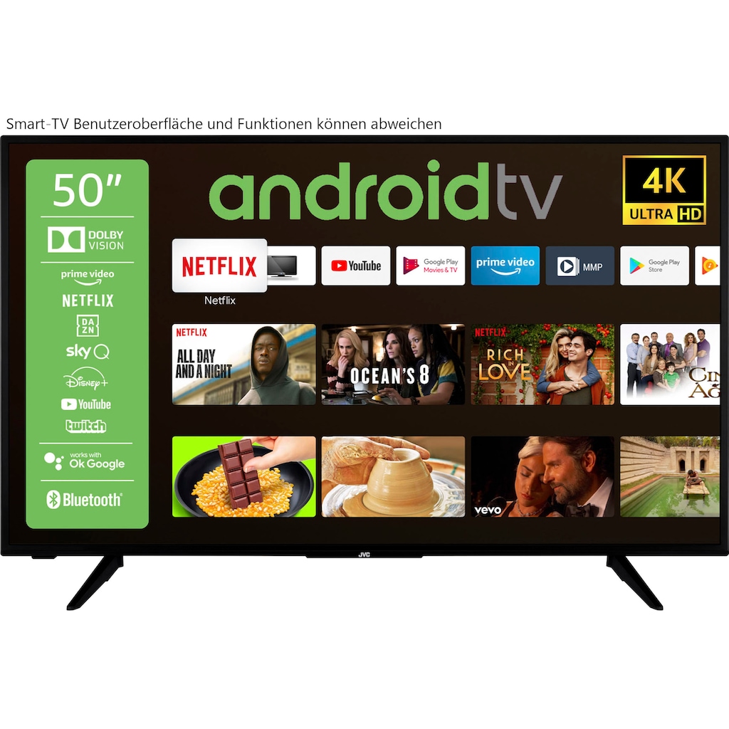 JVC LED-Fernseher »LT-50VA3055«, 126 cm/50 Zoll, 4K Ultra HD, Android TV-Smart-TV