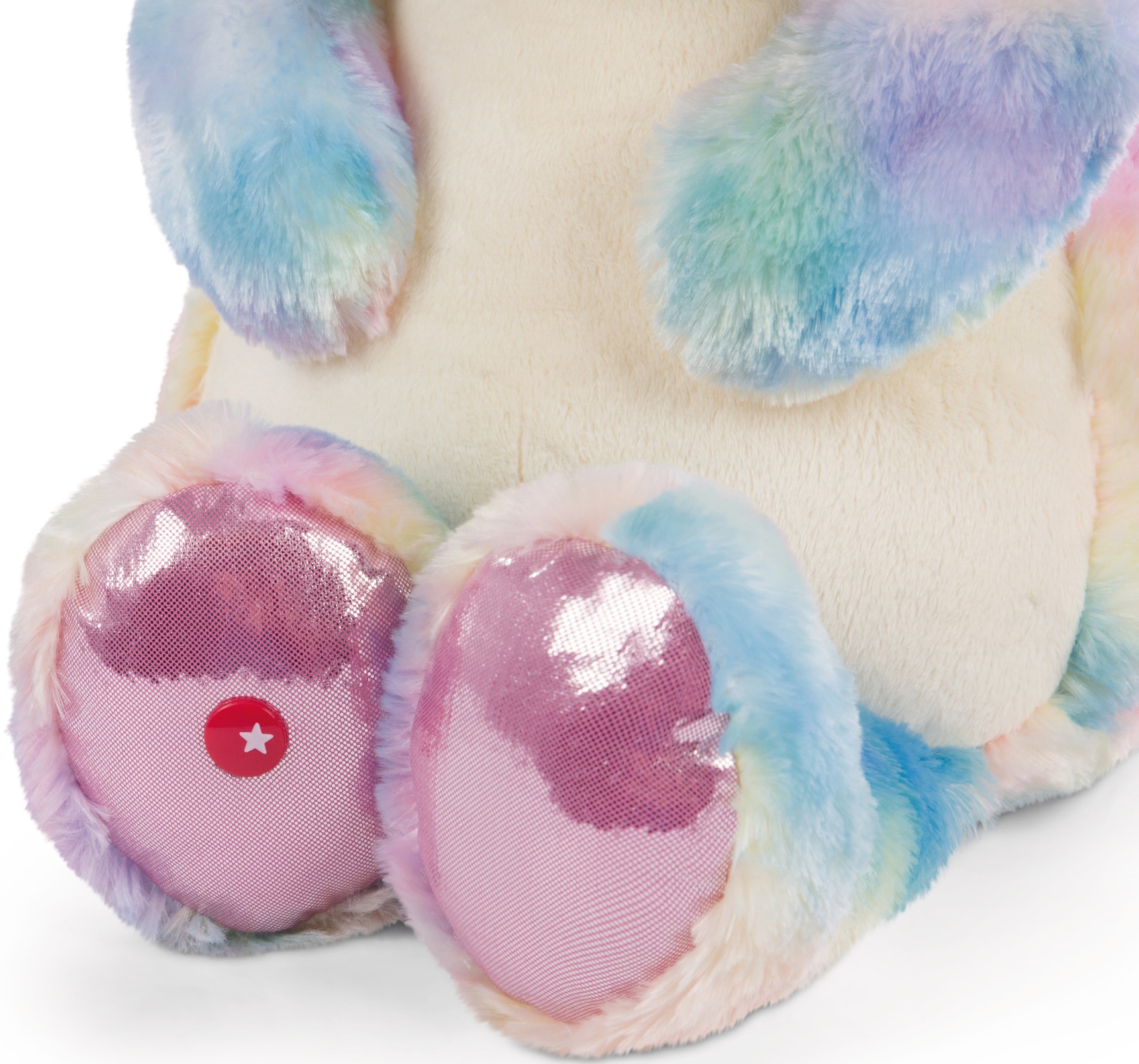 Nici Kuscheltier »Glubschis, Hase Rainbow Candy, 45 cm«, schlenkernd