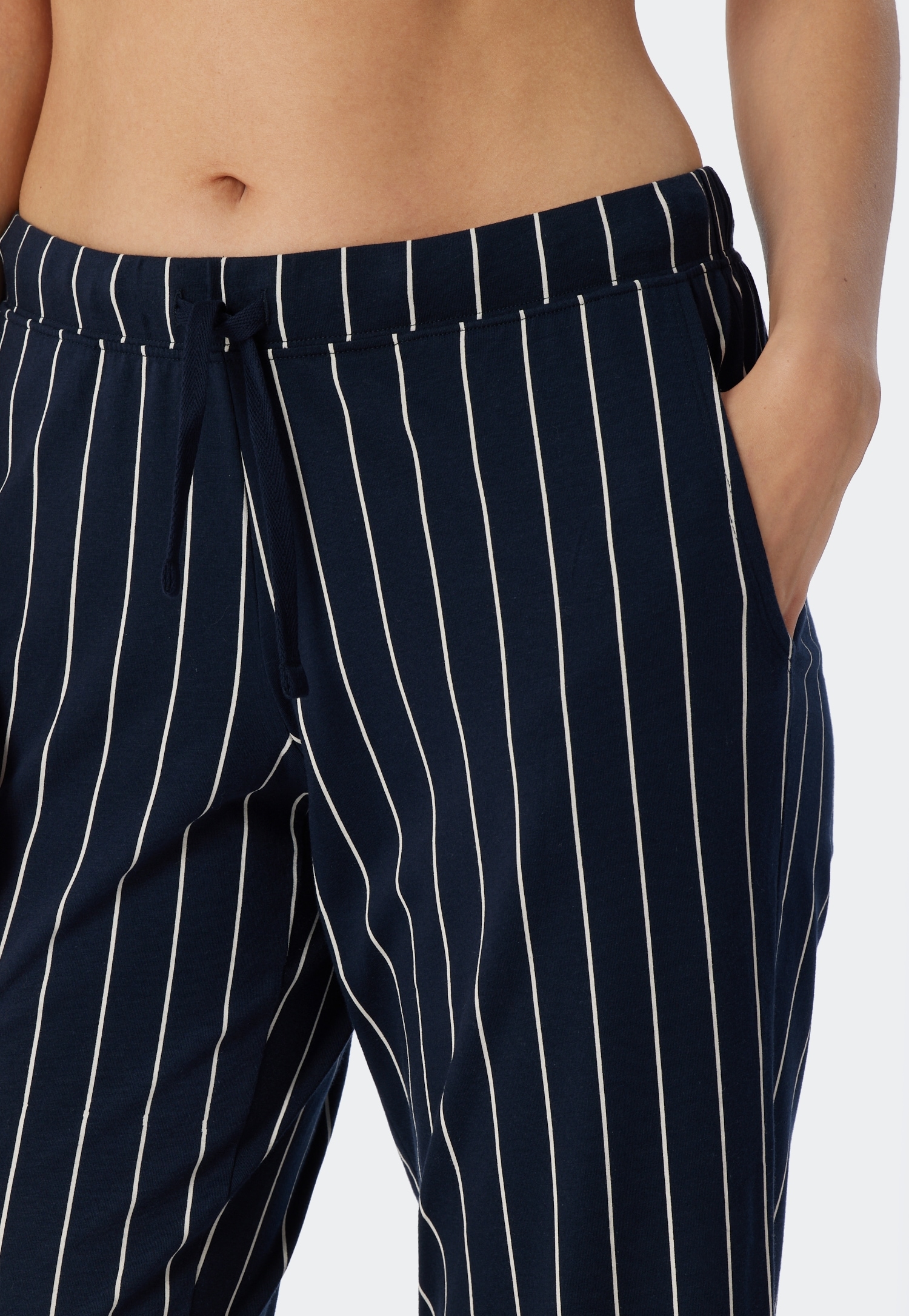 Schiesser 3/4-Hose »Mix + Relax«  seitliche Taschen, Bindeband