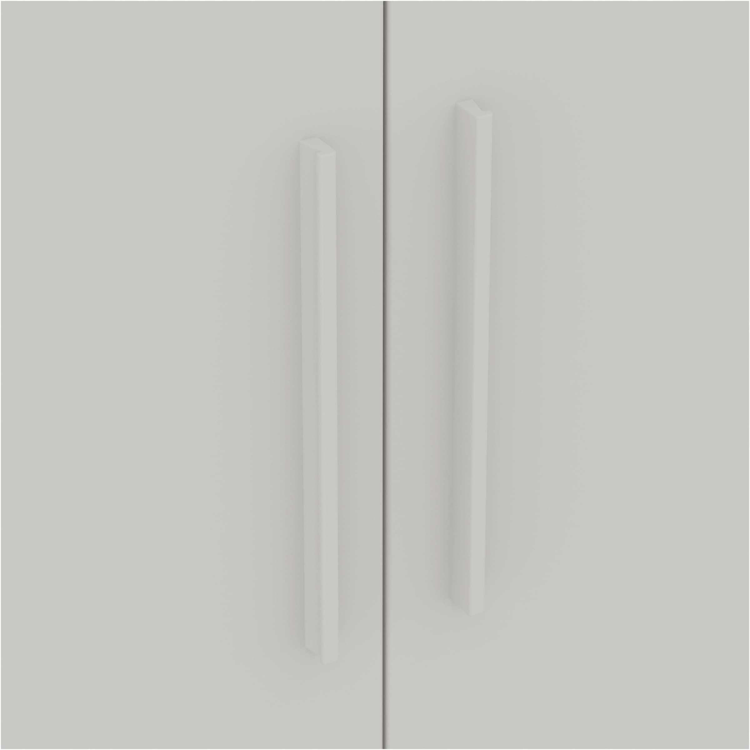 PAIDI Kleiderschrank »CUTIE LEA in Weiß, verschiedene Größen, Türen mit Soft-Close-Funktion« B/H/T ca. 95-131/200/52cm, mit 2 oder 3 Türen, Off-White,  stabiler Drehtürenschrank aus Holz, mit Kleiderstangen & Einlegeböden