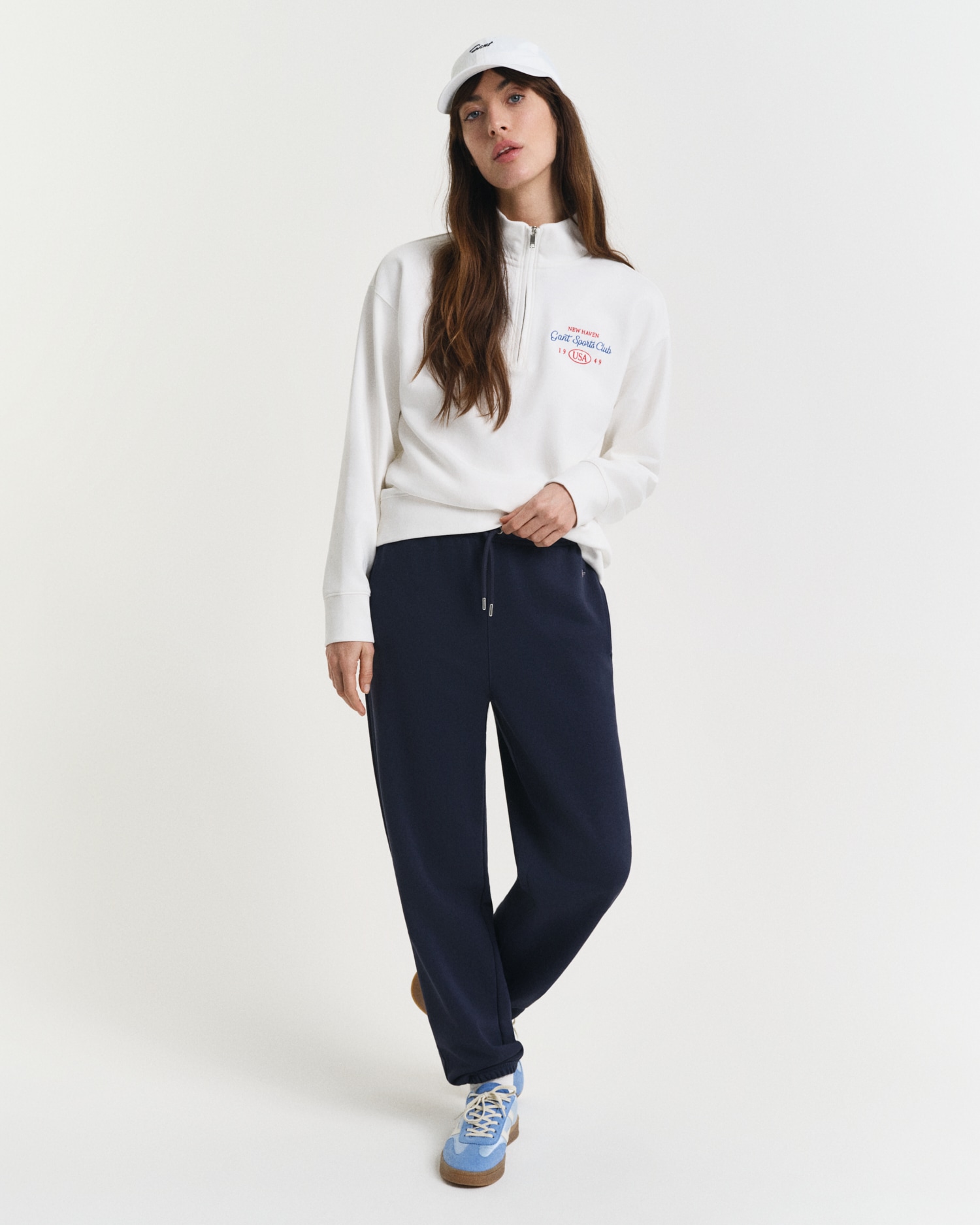 Gant Sweathose »REG SHIELD SWEATPANTS«, Elastischer Bund mit Kordelzugbund