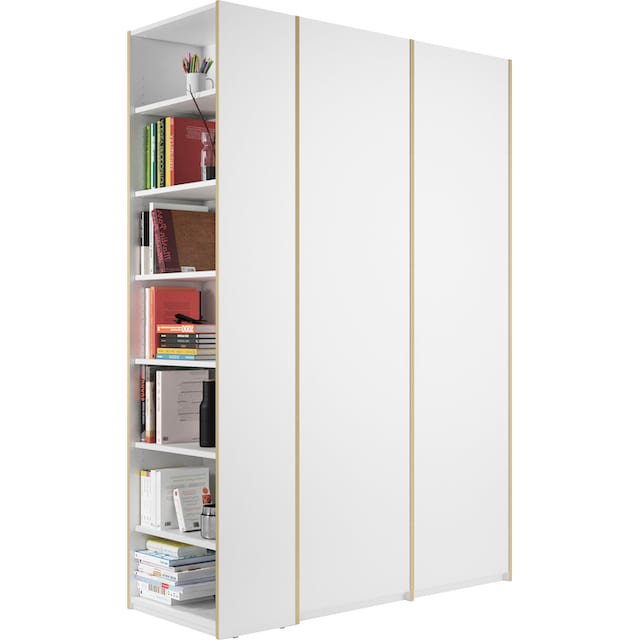 Müller SMALL LIVING Drehtürenschrank »Modular Plus Variante 7«,  Anbauelement, inklusive links oder rechts montierbarem Seitenregal auf  Raten kaufen