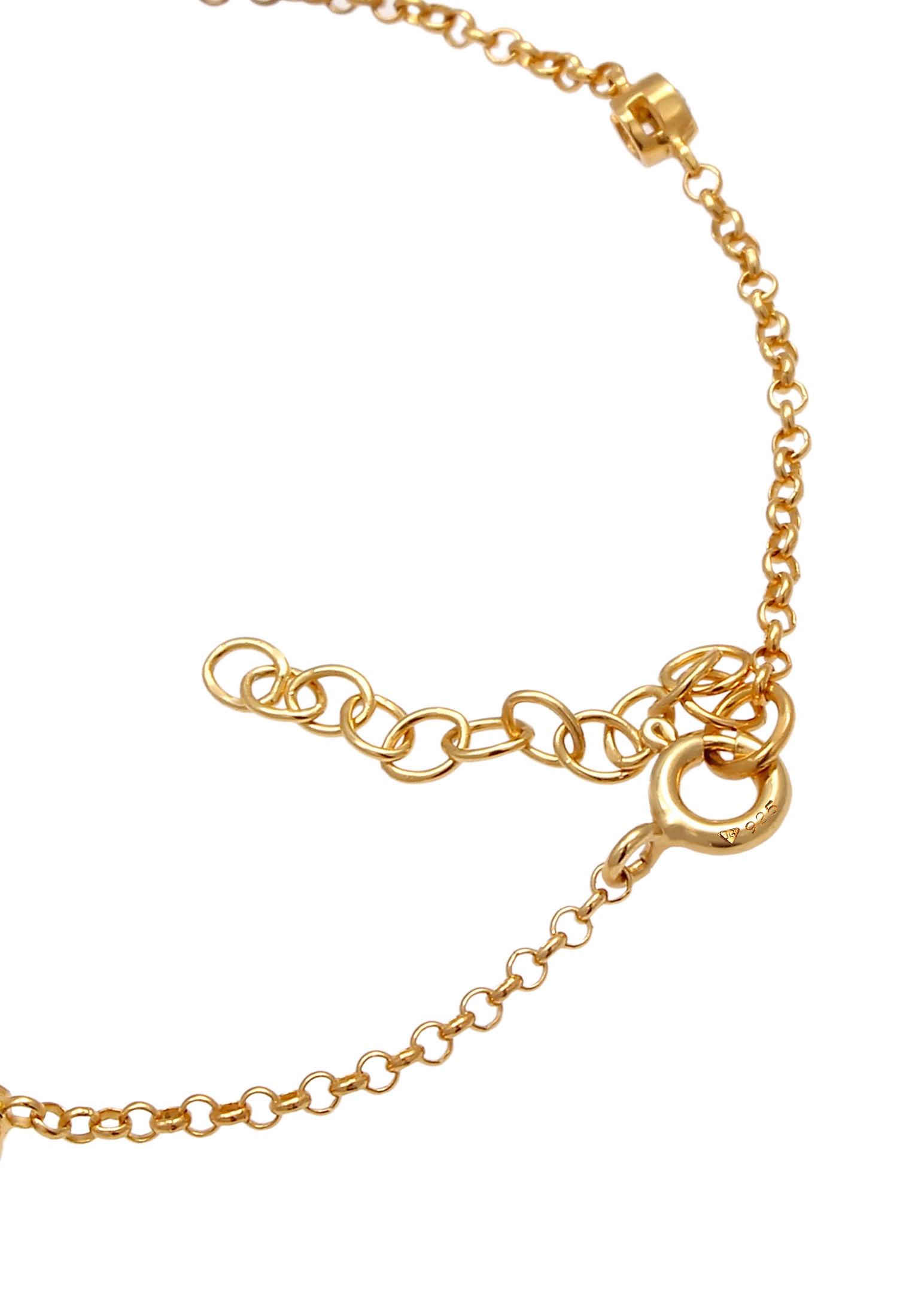 Elli Armkette »Armband Kristalle Klassik 925 Silber«