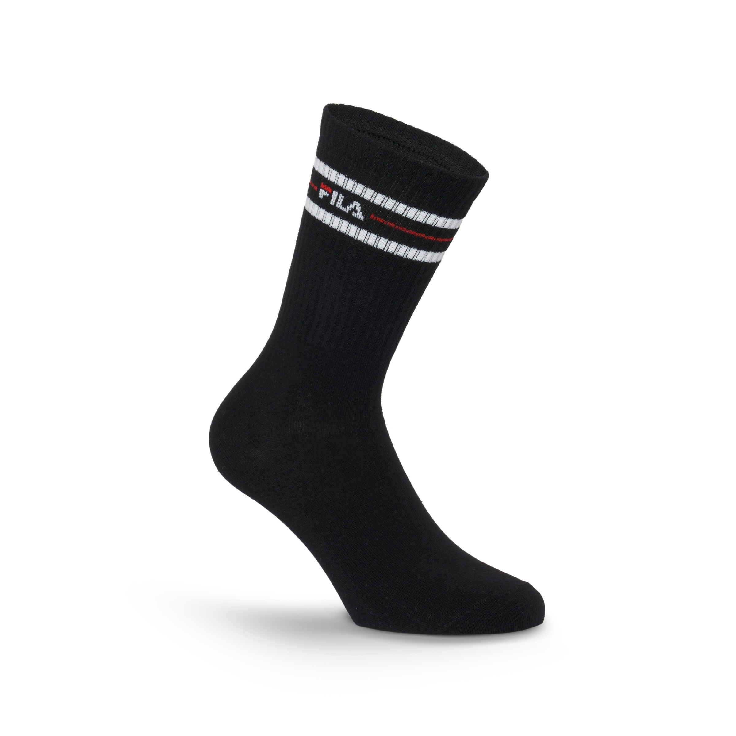 Fila Sportsocken »UNISEX LIFESTYLE PLAIN SOCKS«, (6 Paar), mit eingestricktem Logo