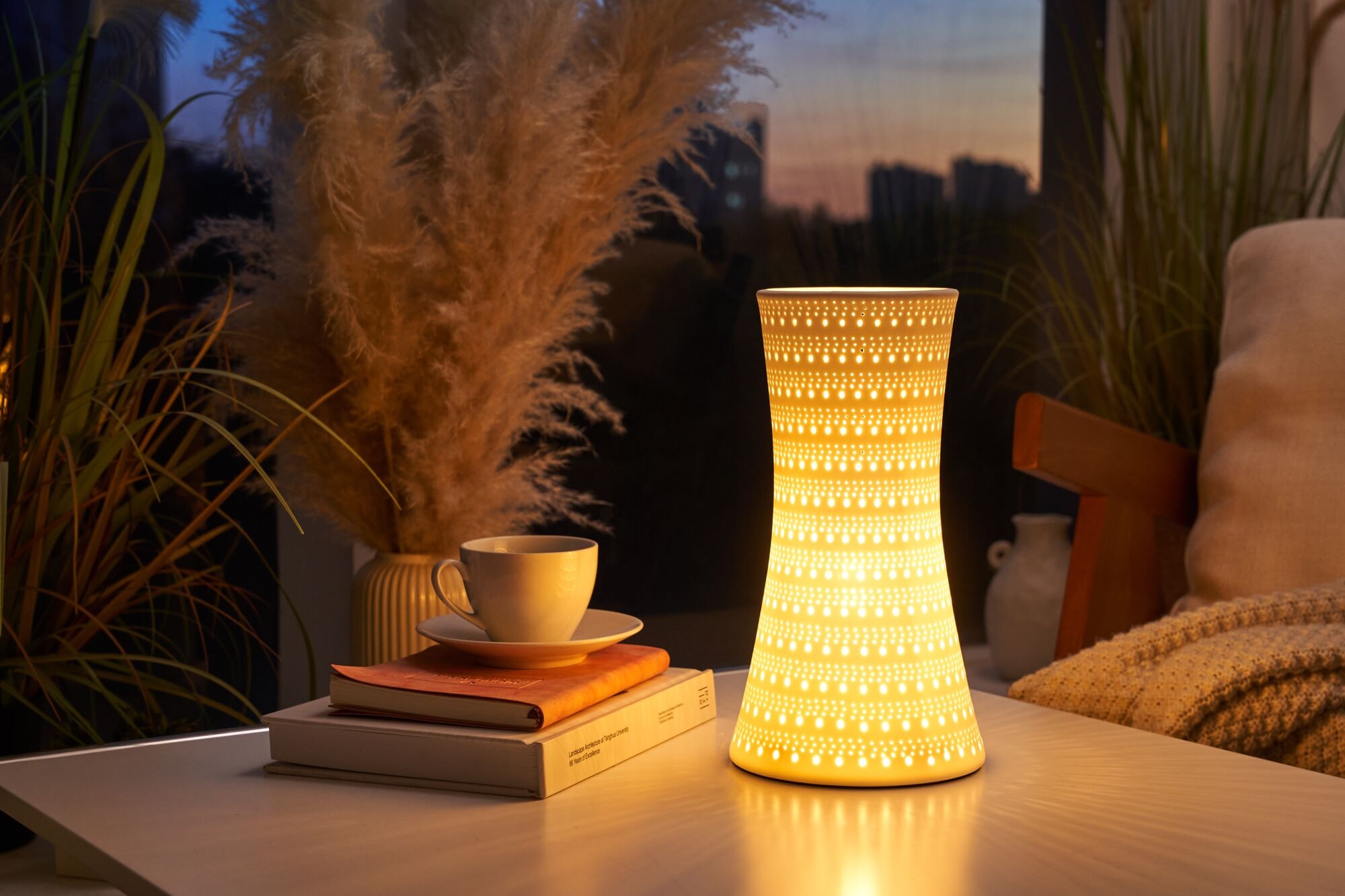 Pauleen Tischleuchte »Dreamy Sunkiss E14 max. 20W Weiß matt« E14 1 Stk. Ein-/Ausschalter