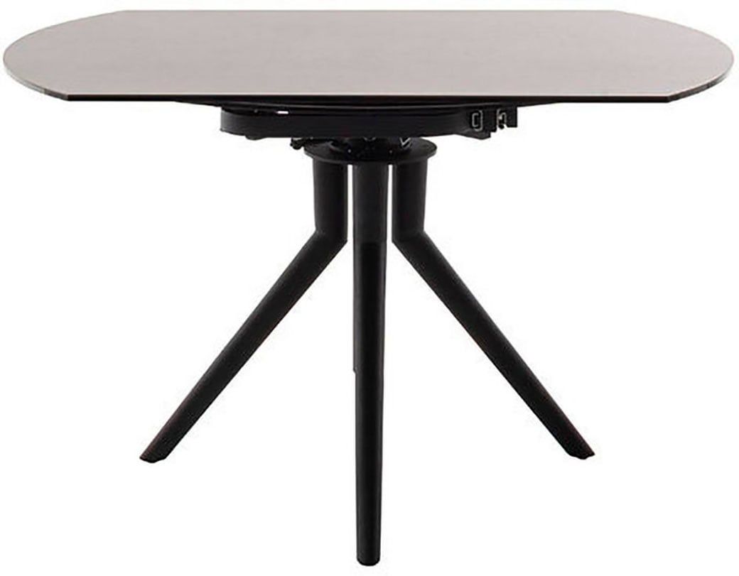 MCA furniture Esstisch »RUBIKON Vierfußtisch 90-135 cm«, (Einzelstück), Keramik, Metall, Längsseitenauszug, ausziehbar, 13 mm