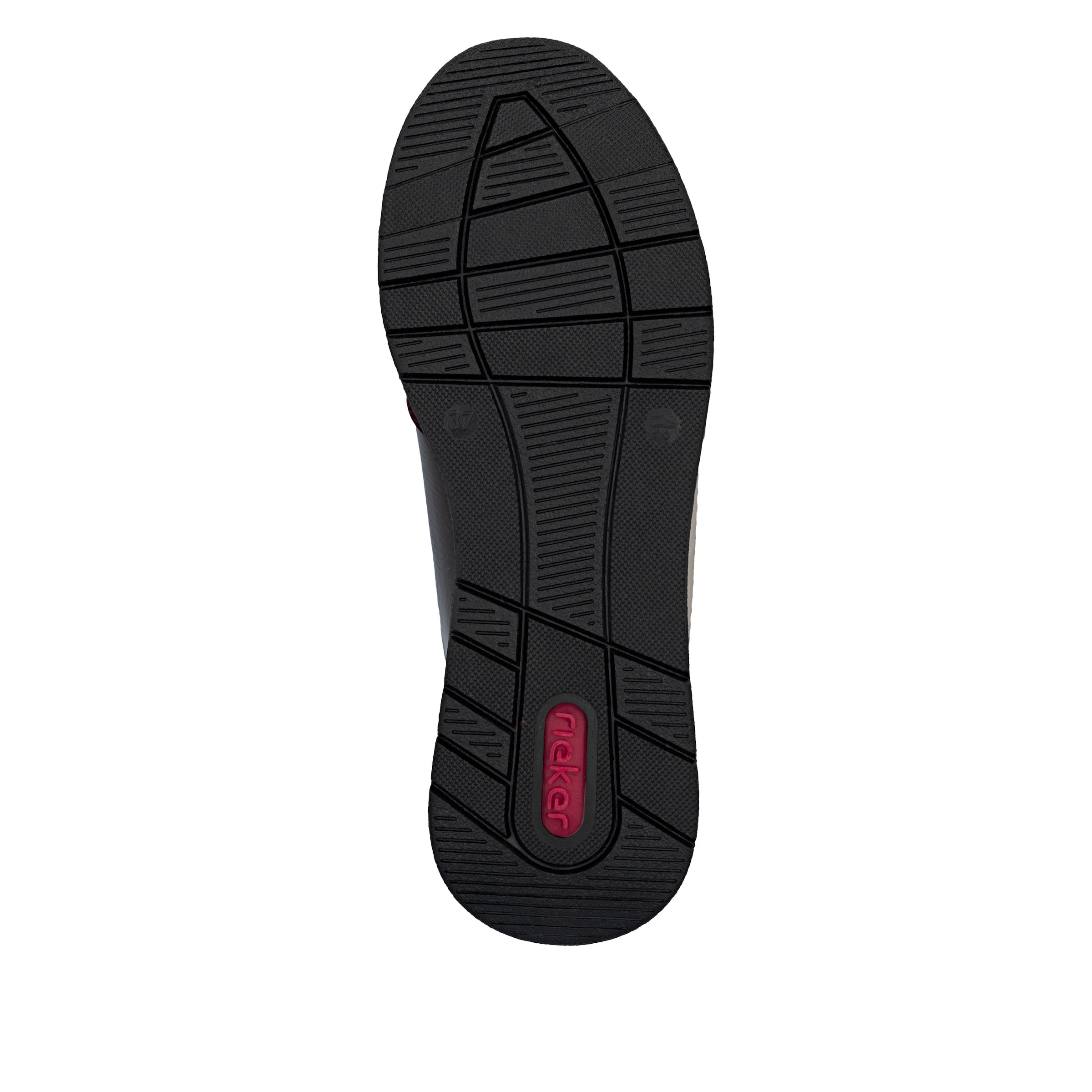 Rieker Sneaker  Freizeitschuh, Schnürschuh, Halbschuh mit modischen Akzenten