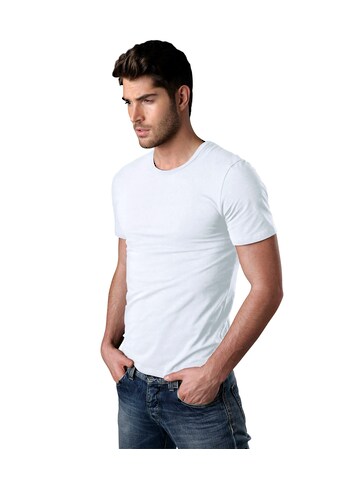 H.I.S T-Shirt, (2er-Pack), mit Rundhalsausschnitt perfekt als Unterziehshirt kaufen