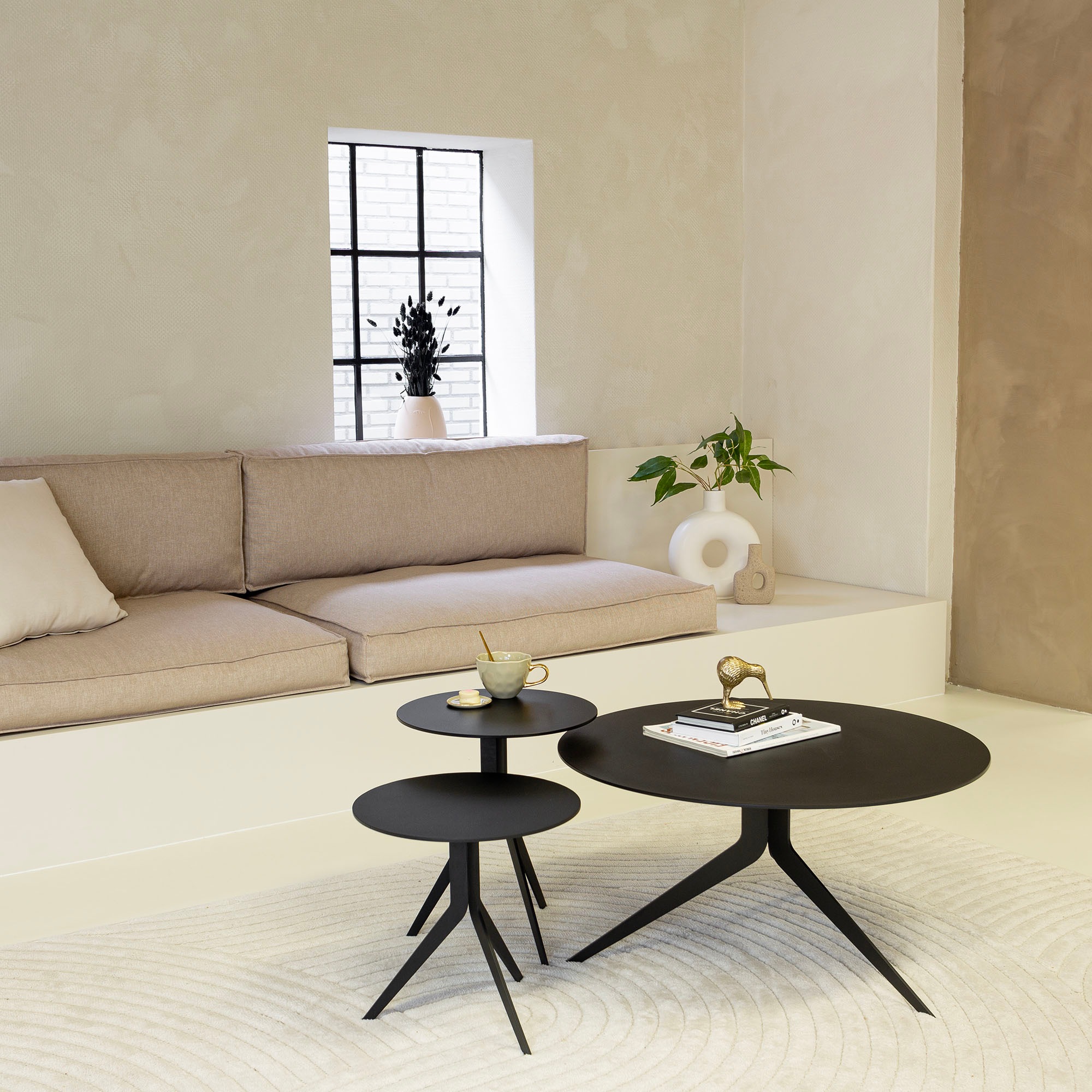 Spinder Design Couchtisch »DALEY«, Couchtisch aus Stahl