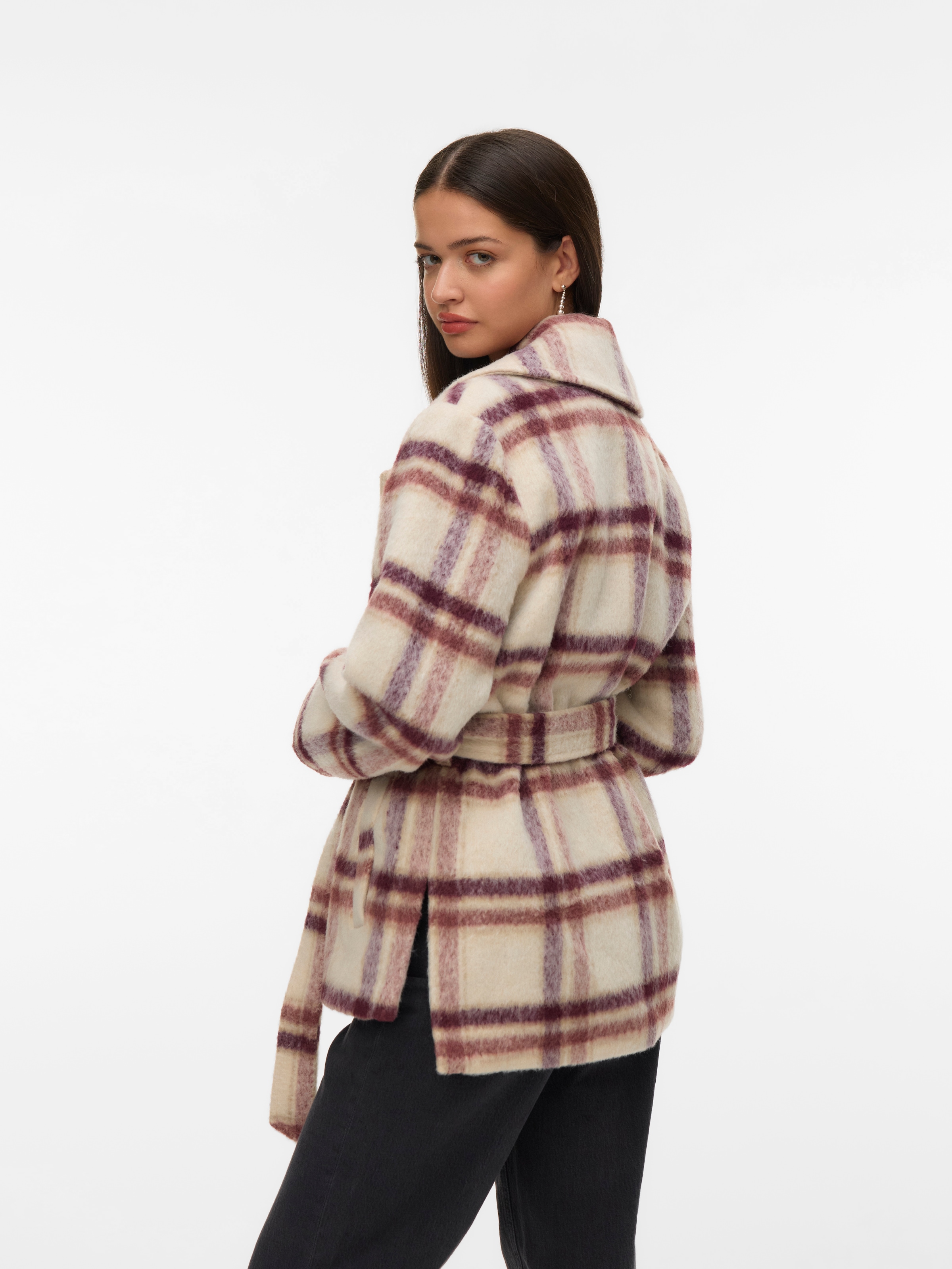 Vero Moda Kurzjacke »VMVERA SHIRLEY CHECK JACKET BOO«