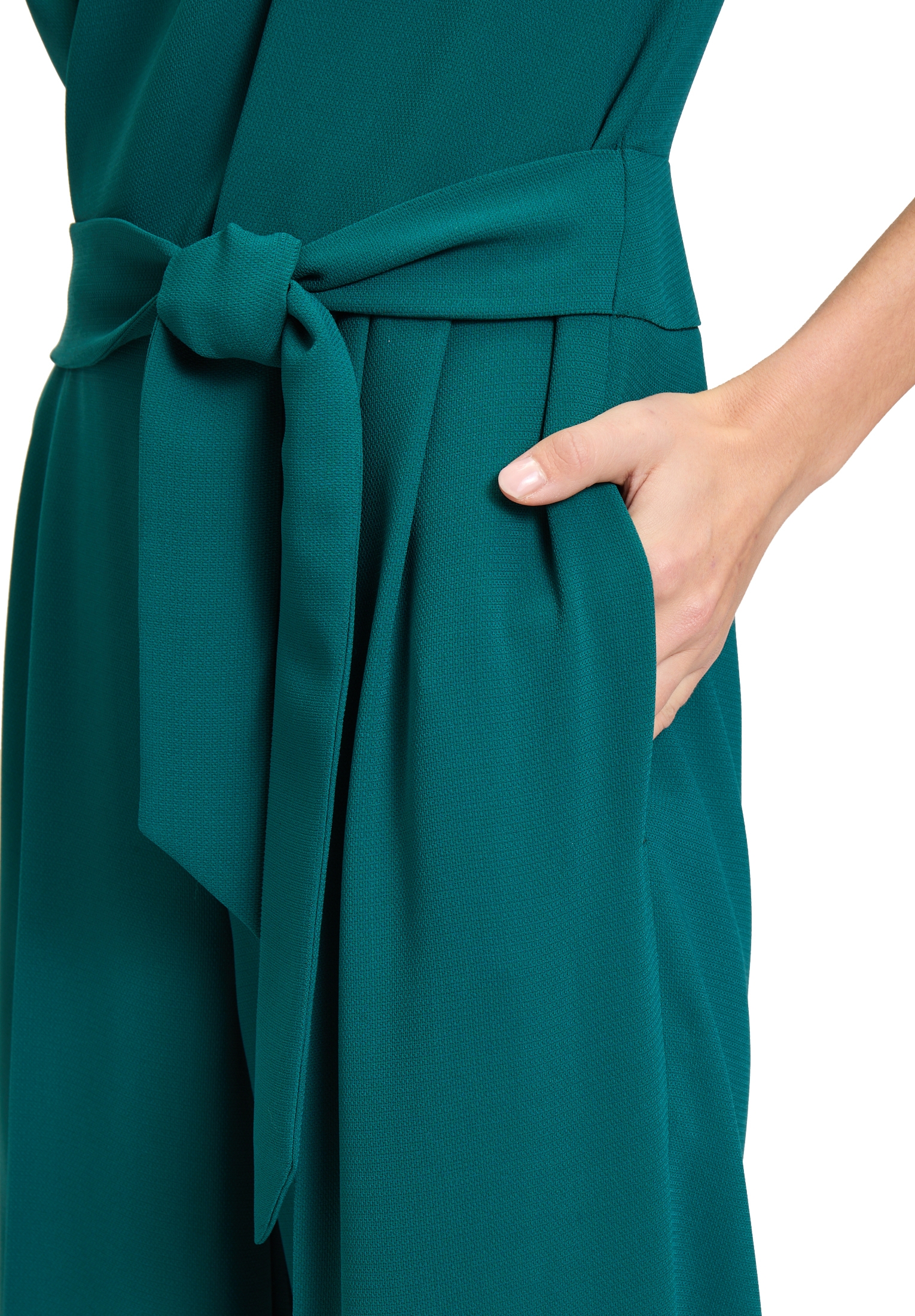 Betty&Co Jumpsuit »Jumpsuit mit Bindegürtel«