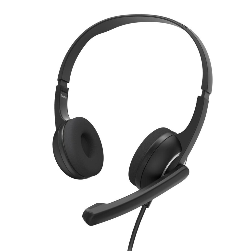 Hama PC-Headset »PC-Office-Headset "HS-P150 V2", Stereo, Schwarz«