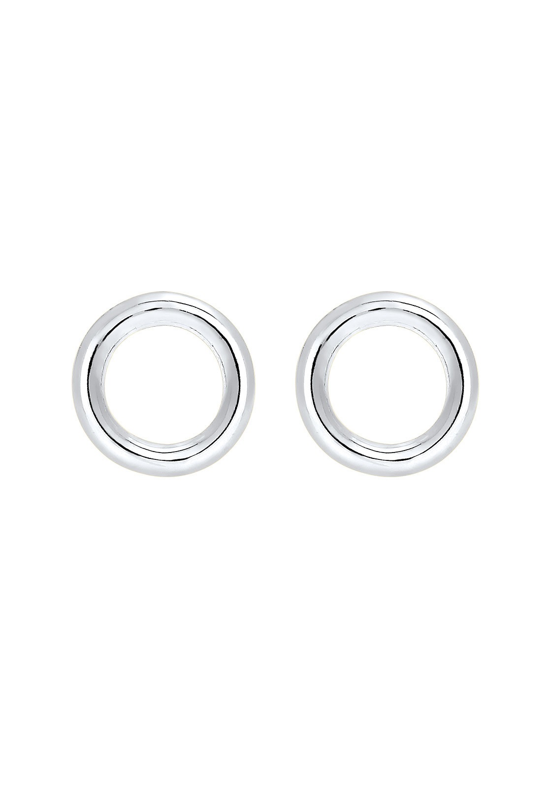 Elli Paar Ohrstecker »Ohrringe Basic Kreis Geo Minimal Filigran 925 Silber«