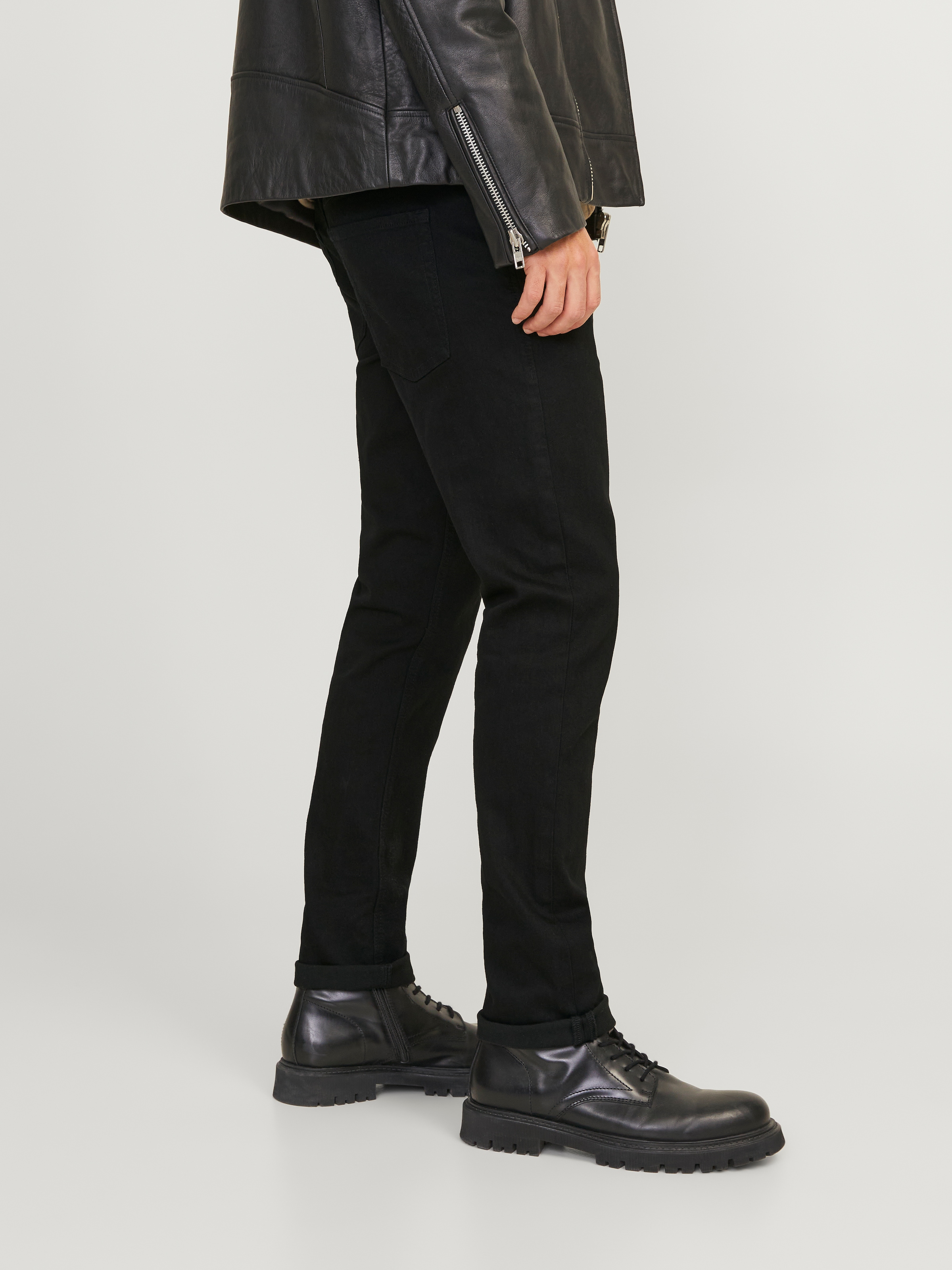 Jack & Jones »JJIGLENN  Slim-Fit mit Stretch und praktischer 5-Pocket-Form« mit Abriebeffekten