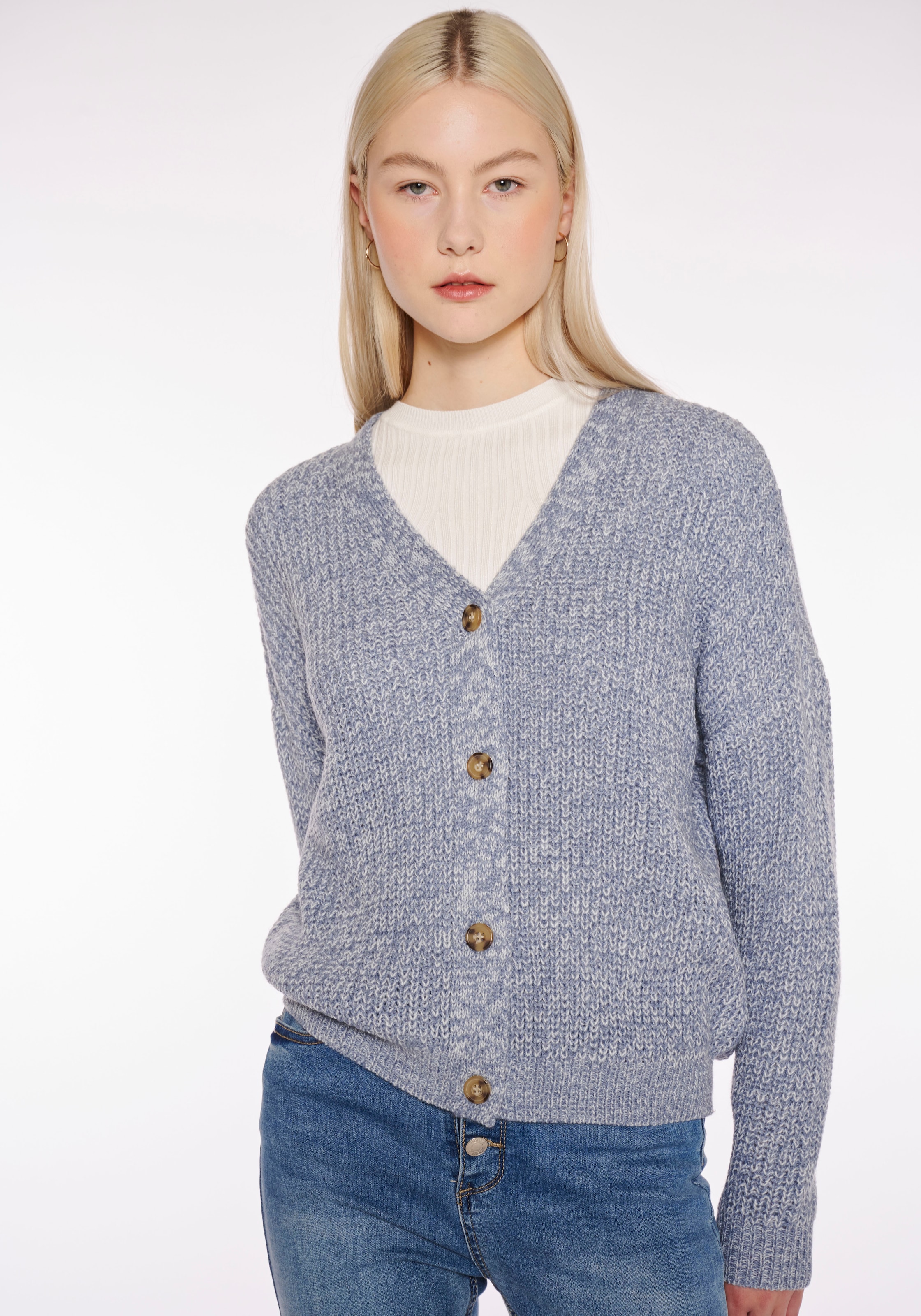 Strickjacke »LS P CD Pi44pa«