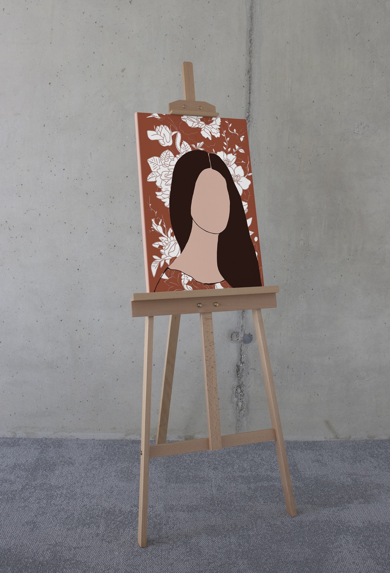 Komar Leinwandbild »Beautiful Soul - Größe 40 x 60 cm«, Natur, (1 St.), Keilrahmenbild mi Echtholzrahmen