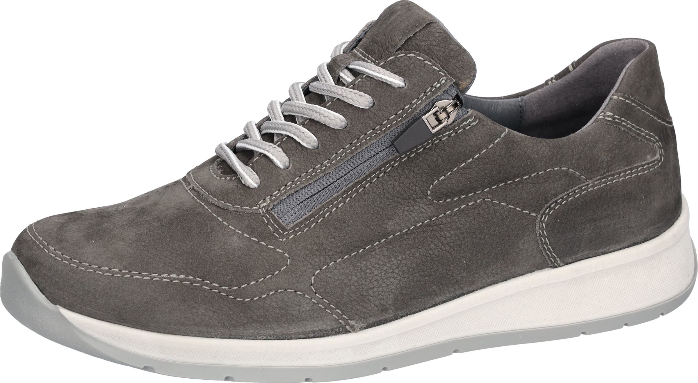 Waldläufer Sneaker »KILIAN«  Schnürschuh, Bequemschuh mit seitlichem Reißverschluss, K-Weite