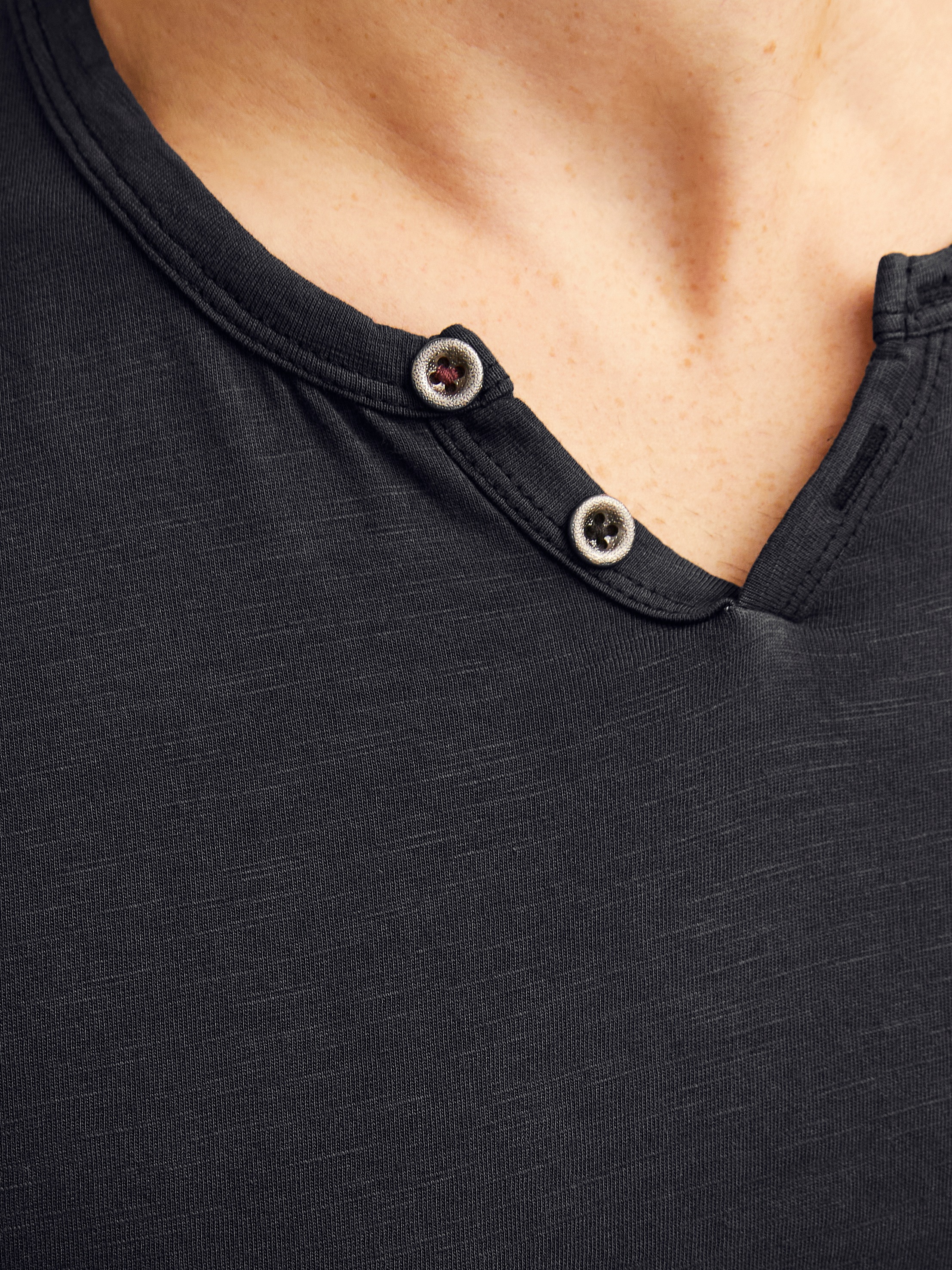 Jack & Jones T-Shirt »SPLIT NECK TEE«