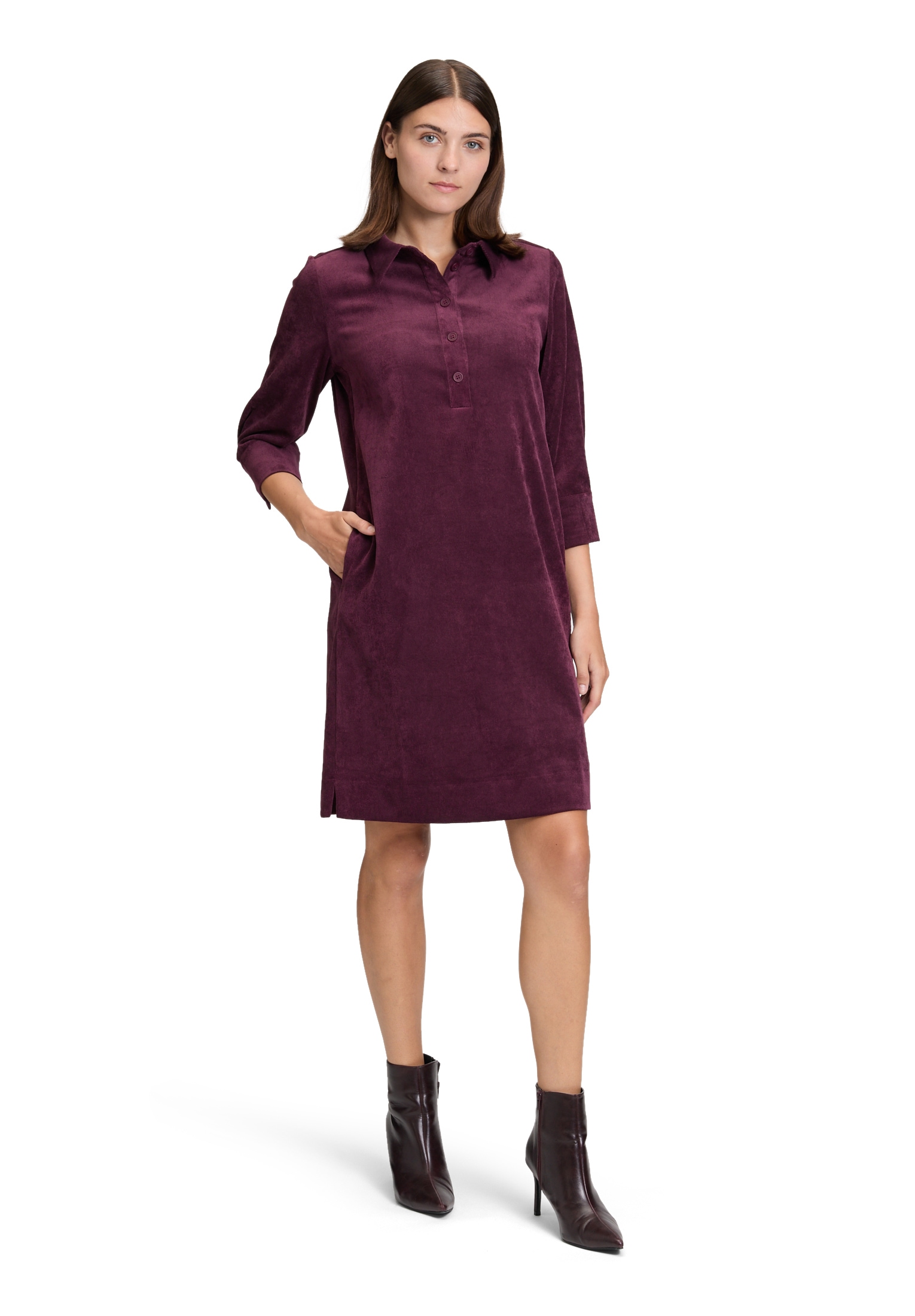 Betty&Co Bodykleid »Casual-Kleid mit Kragen«