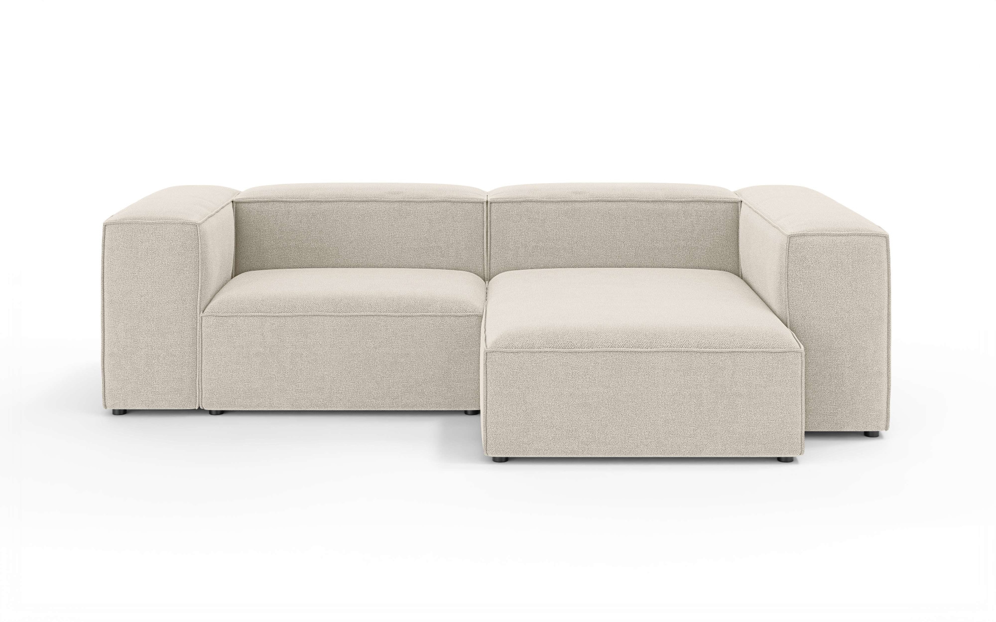 INOSIGN Ecksofa »HAILY L-Form links/rechts, Modularsofa, Maße B/T/H: 260/160/72 cm«, als Modul oder separat verwendbar, für individuelle Zusammenstellung