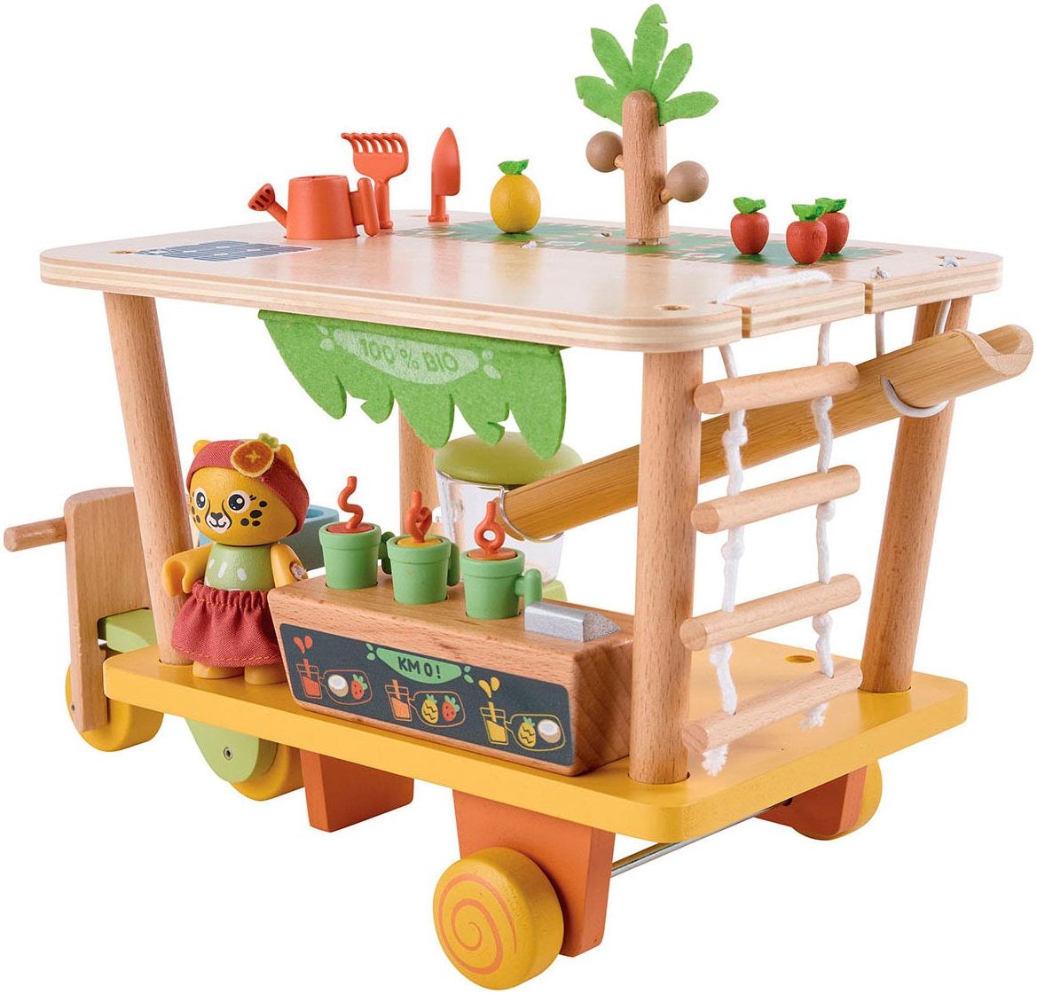 Hape Spielwelt »Green Planet Explorers, Clios Fruchtsaft-Truck«
