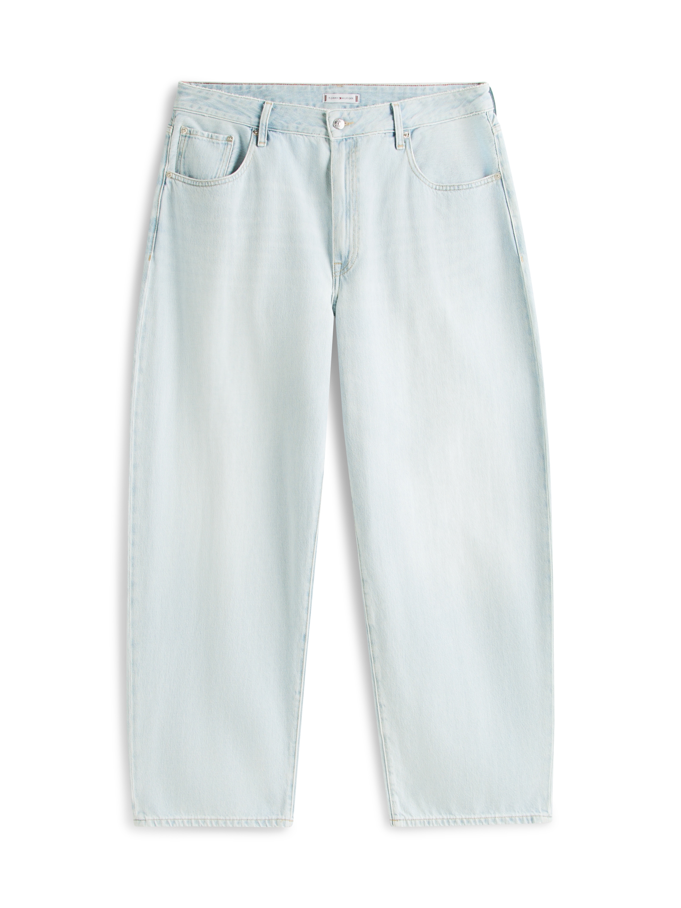 Tommy Hilfiger Curve 5-Pocket-Jeans »CRV DNM TAM BARREL RW« in großen Größen, Mid Rise im Tapered Fit