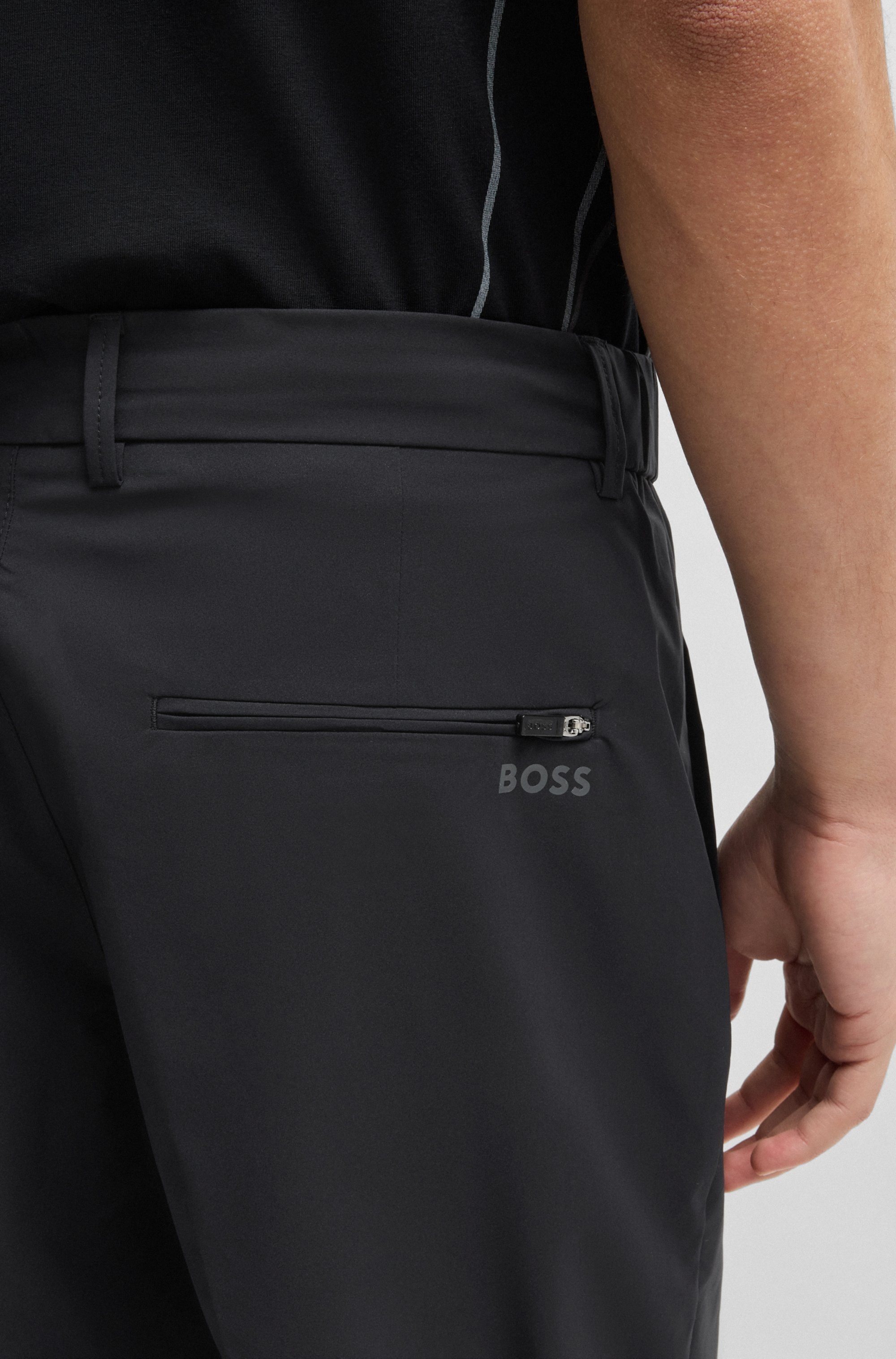 BOSS GREEN Shorts »S_Speedflex«, in klassischer Form
