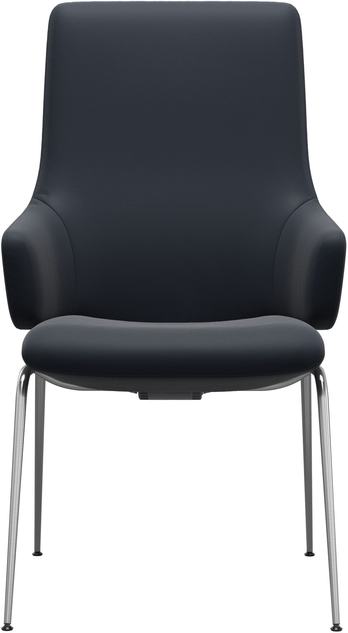 Stressless® Polsterstuhl »Laurel«, Leder PALOMA, High Back mit Armlehne, Größe L, mit Beinen aus Stahl in Chrom