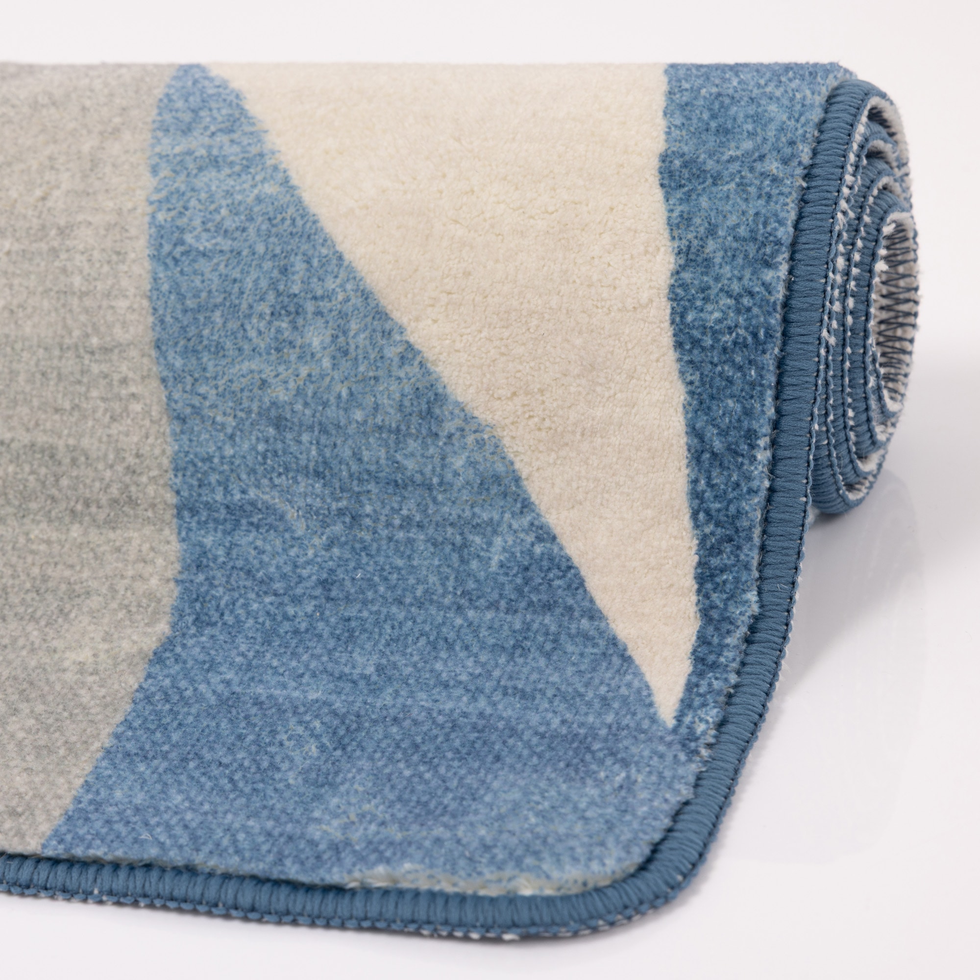 Gino Falcone »Aquata GF-170, Badvorleger, Badezimmer Teppich« Höhe 7 mm rutschhemmend beschichtet fußbodenheizungsgeeignet Badteppich, bedruckt, modernes Design, rechteckig