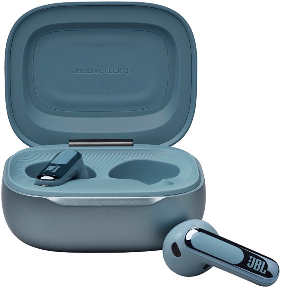JBL wireless In-Ear-Kopfhörer »LIVE FLEX 3«, A2DP Bluetooth, Adaptive Noise-Cancelling-Multi-Point-Verbindung-Hi-Res, True Adaptive Noise Cancelling, IP54, Personi-Fi 3.0