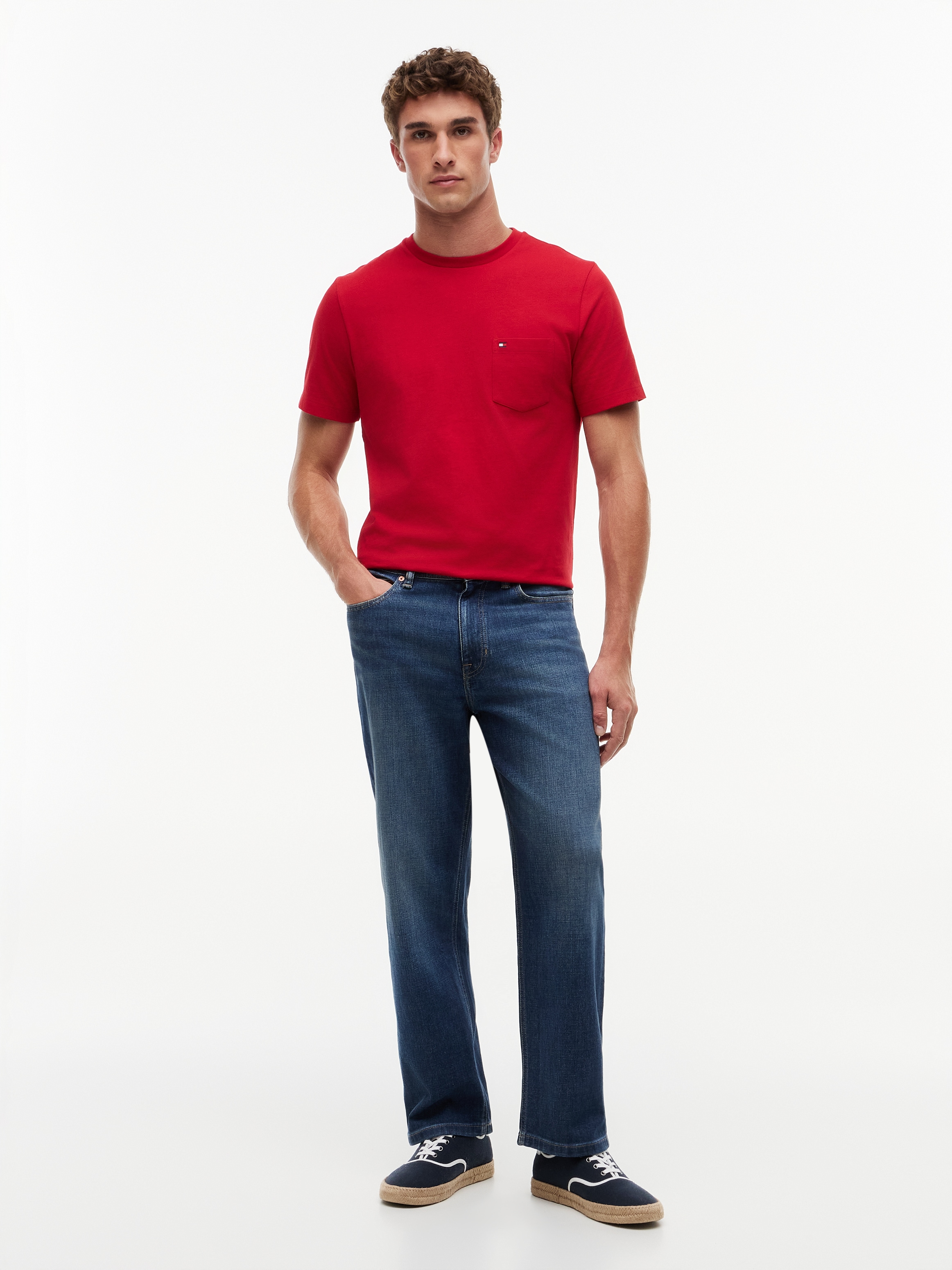Tommy Hilfiger T-Shirt »ESSENTIAL SOLID POCKET TEE«