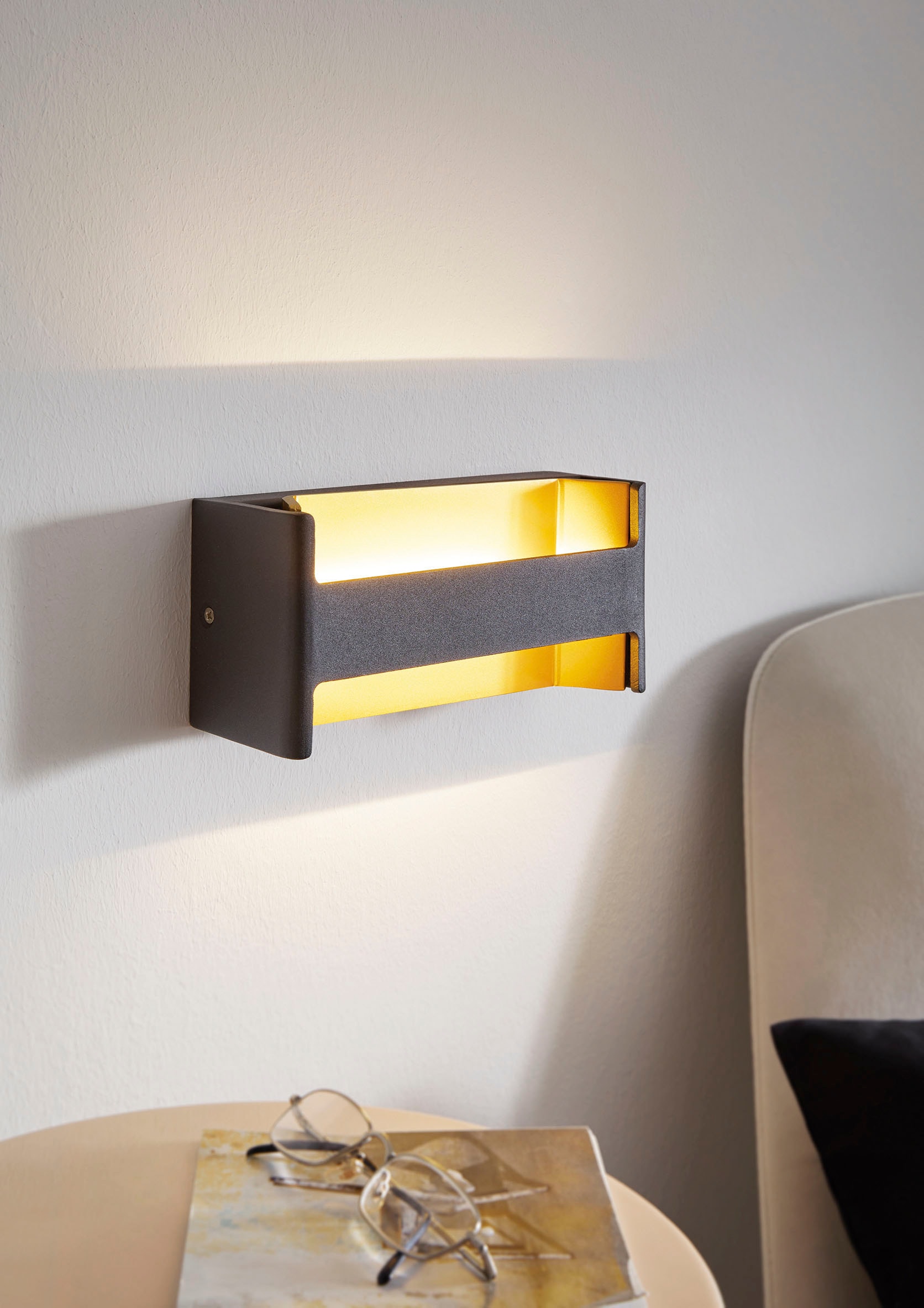 EGLO Wandleuchte »FELONICHE«, 1 flammig, Leuchtmittel LED-Board | LED fest integriert