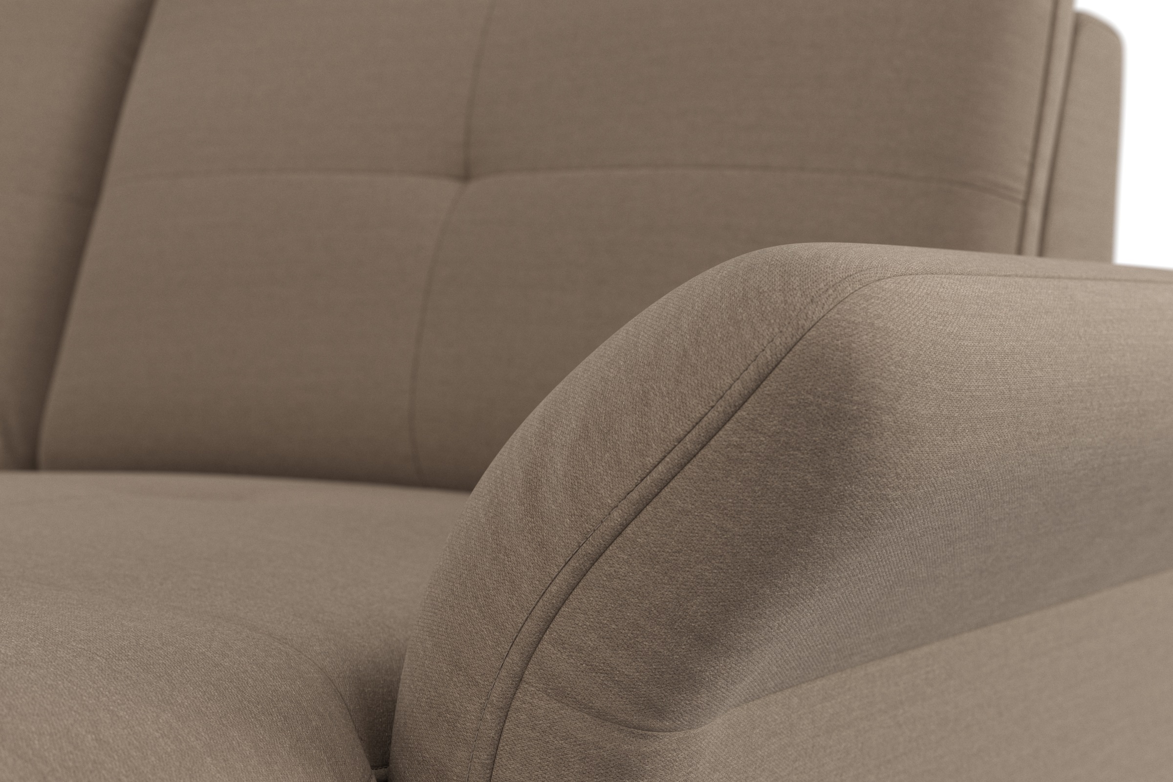 Places of Style Wohnlandschaft »Calando U-Form«, wahlweise mit Bettfunktion, Bettkasten und Armteilfunktion