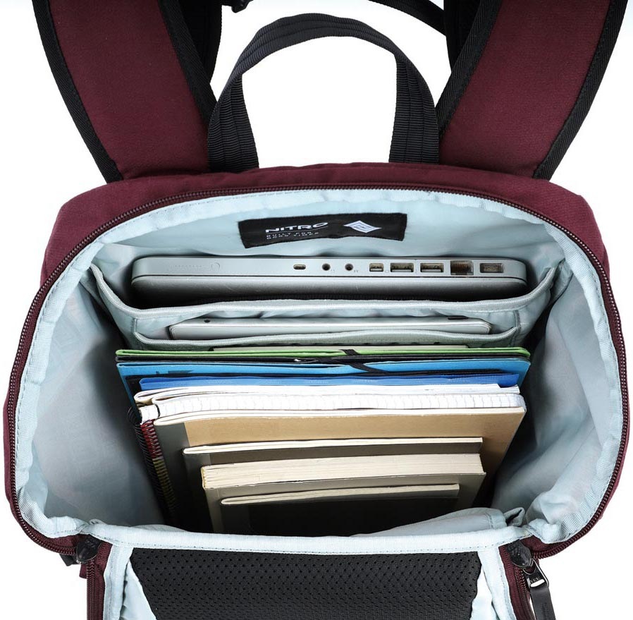NITRO Freizeitrucksack »Nikuro«, Rucksack für Freizeit, Arbeit, Reise und Schule, City und Streetpack