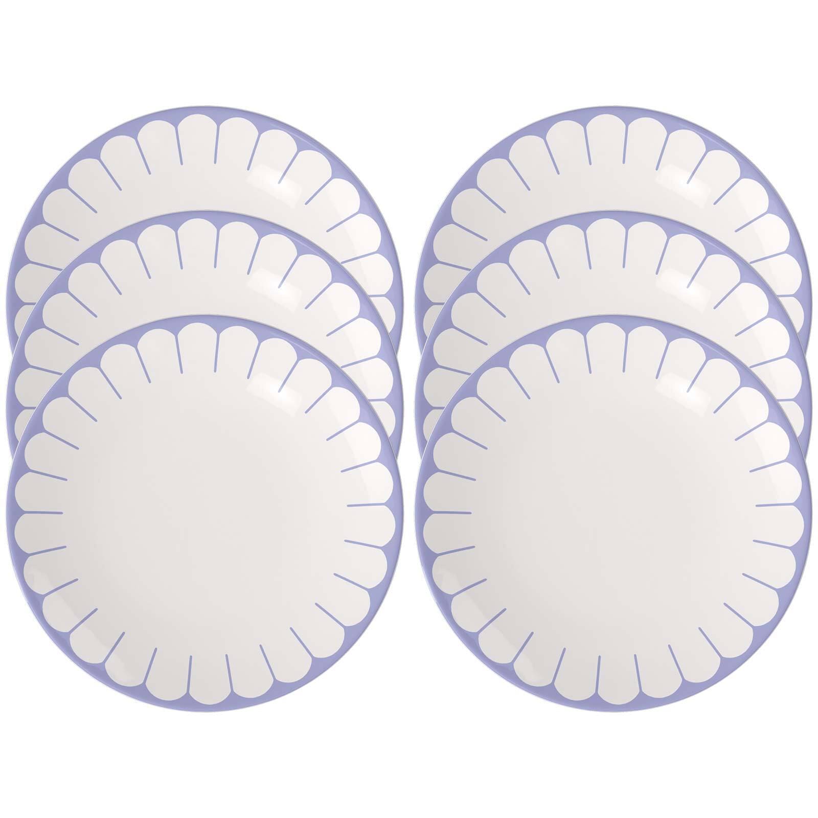 Villeroy & Boch Speiseteller "Fleur 6 Stück"