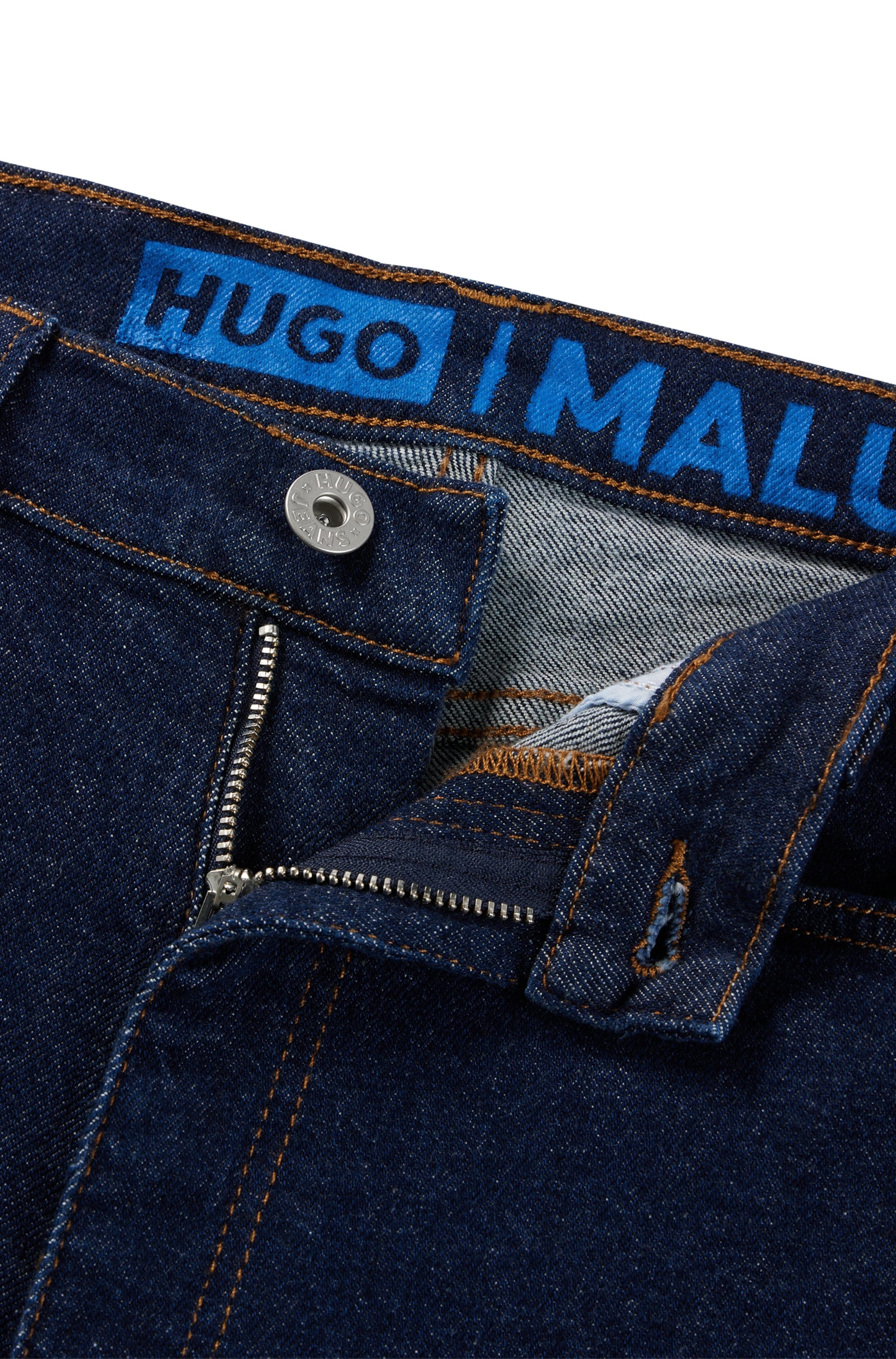 HUGO Blue Skinny-fit-Jeans »Malu«, Skinny Fit mit mittlerer Leibhöhe