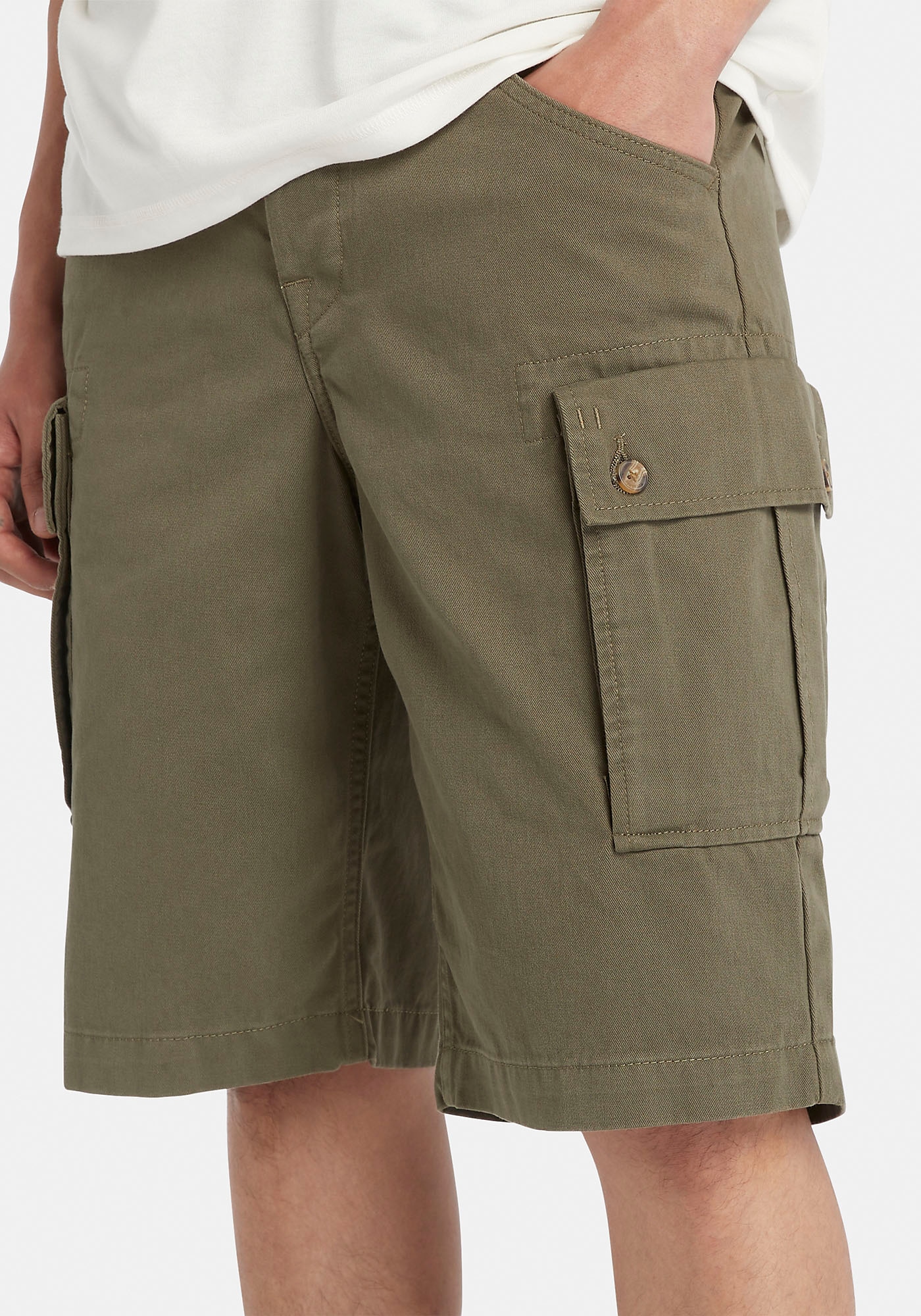 Timberland Cargobermudas »BROOKLINE Twill Cargo Short LEMON«