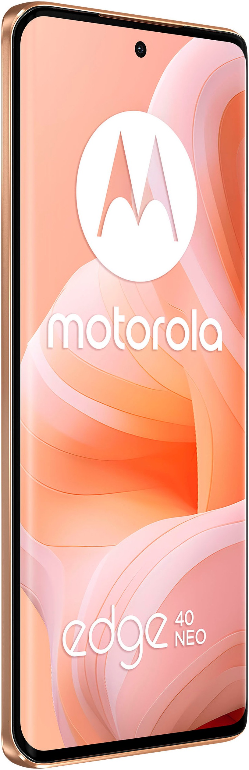 Motorola Smartphone »moto edge neo 40, 12+256 GB«, Peach Fuzz