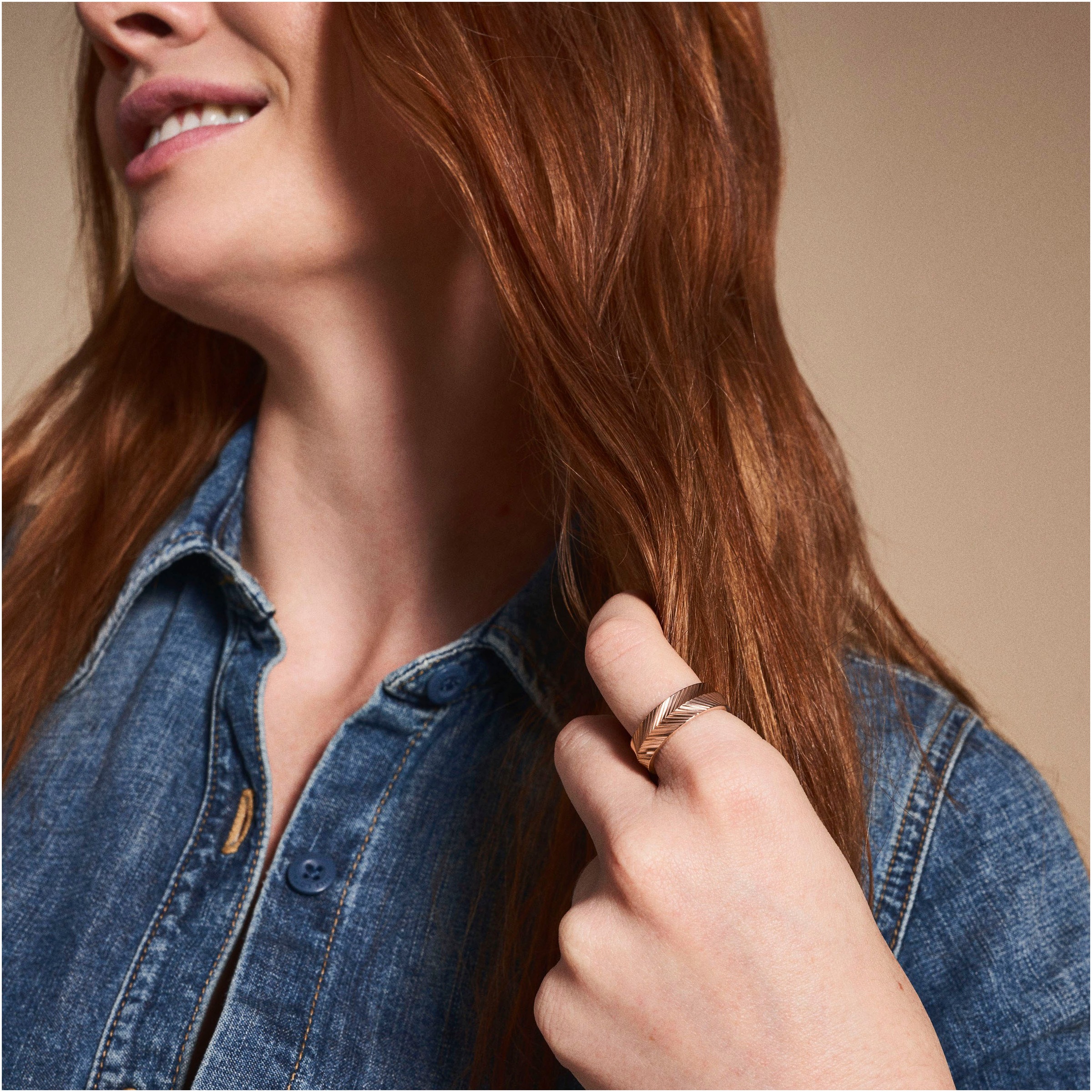 Fossil Fingerring »HARLOW, JF04667040, JF04663791«