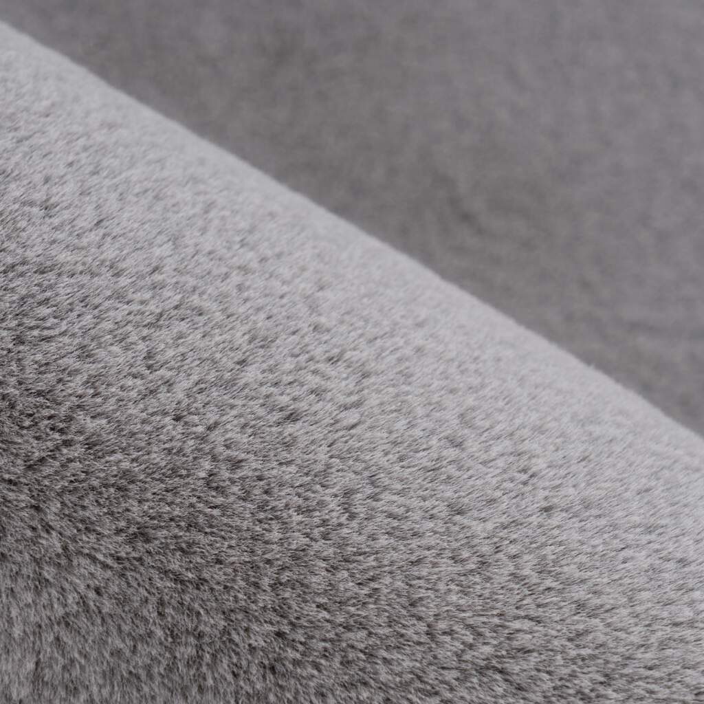 Carpet City Hochflor-Teppich »TOPIA 400«, rechteckig, 21 mm Höhe, Kunstfell-Teppich mit Kaninchenfell-Optik, Haptik, Schlafzimmer