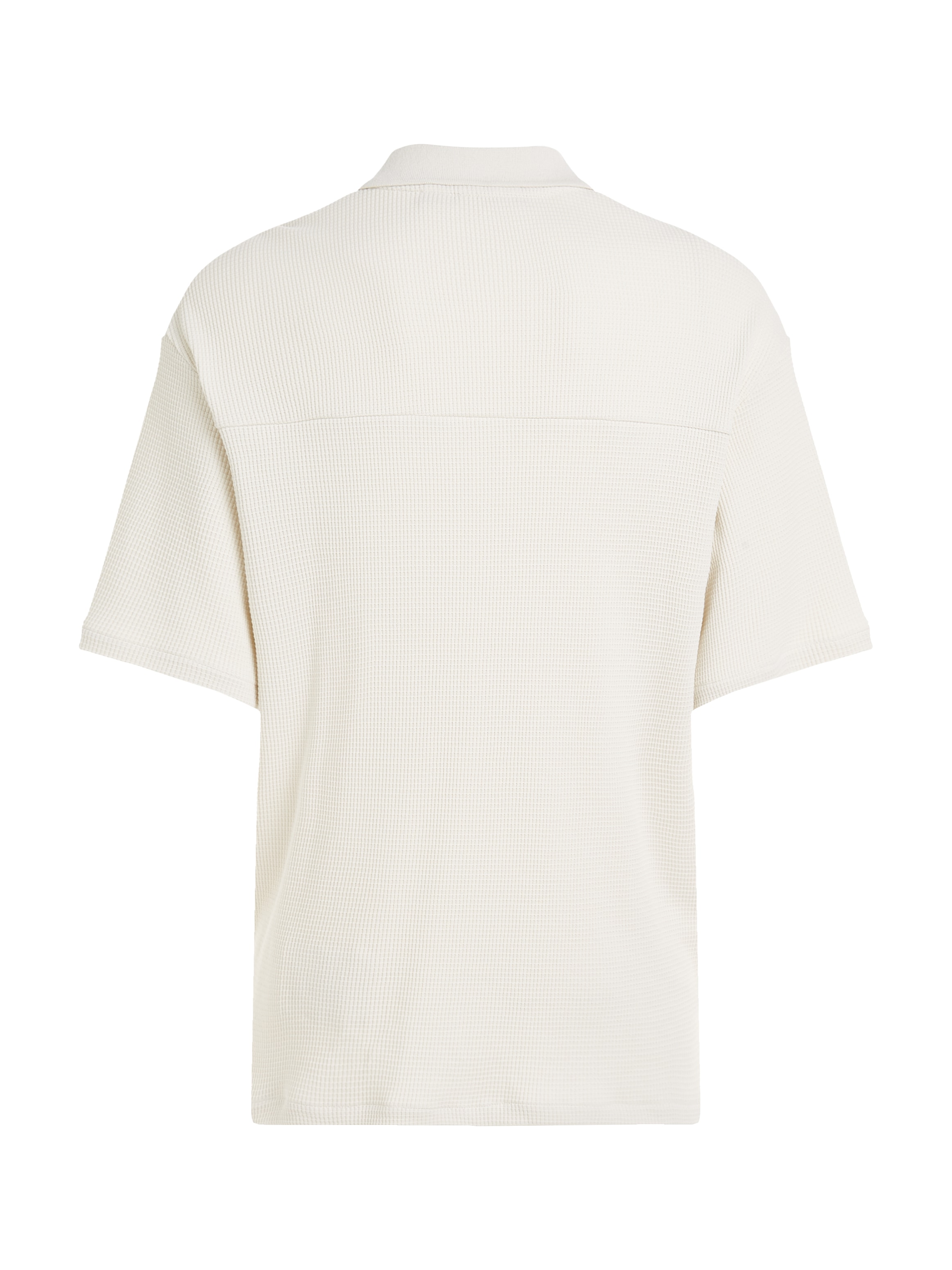 Calvin Klein Jeans Kurzarmhemd »CHUNKY WAFFLE SS HWK OVERSHIRT«, in Waffeloptik