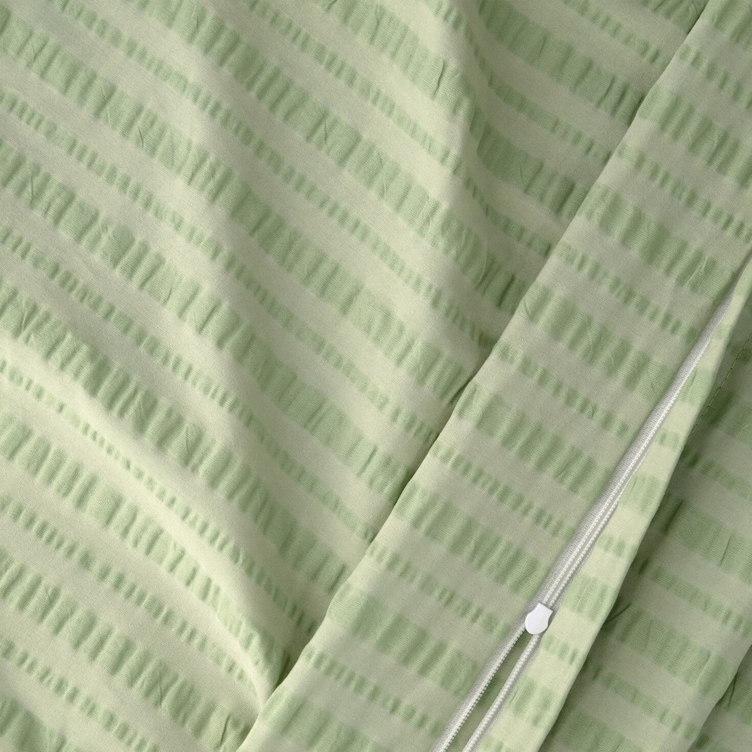 Florella Bettwäsche »Uni, Avance Soft-Seersucker, 100 % Baumwolle«