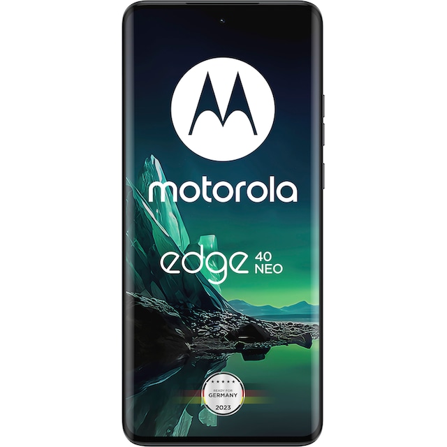 Motorola Smartphone »edge 40 neo, 256 GB«, Black Beauty, 16,64 cm/6,55 Zoll,  256 GB Speicherplatz, 50 MP Kamera