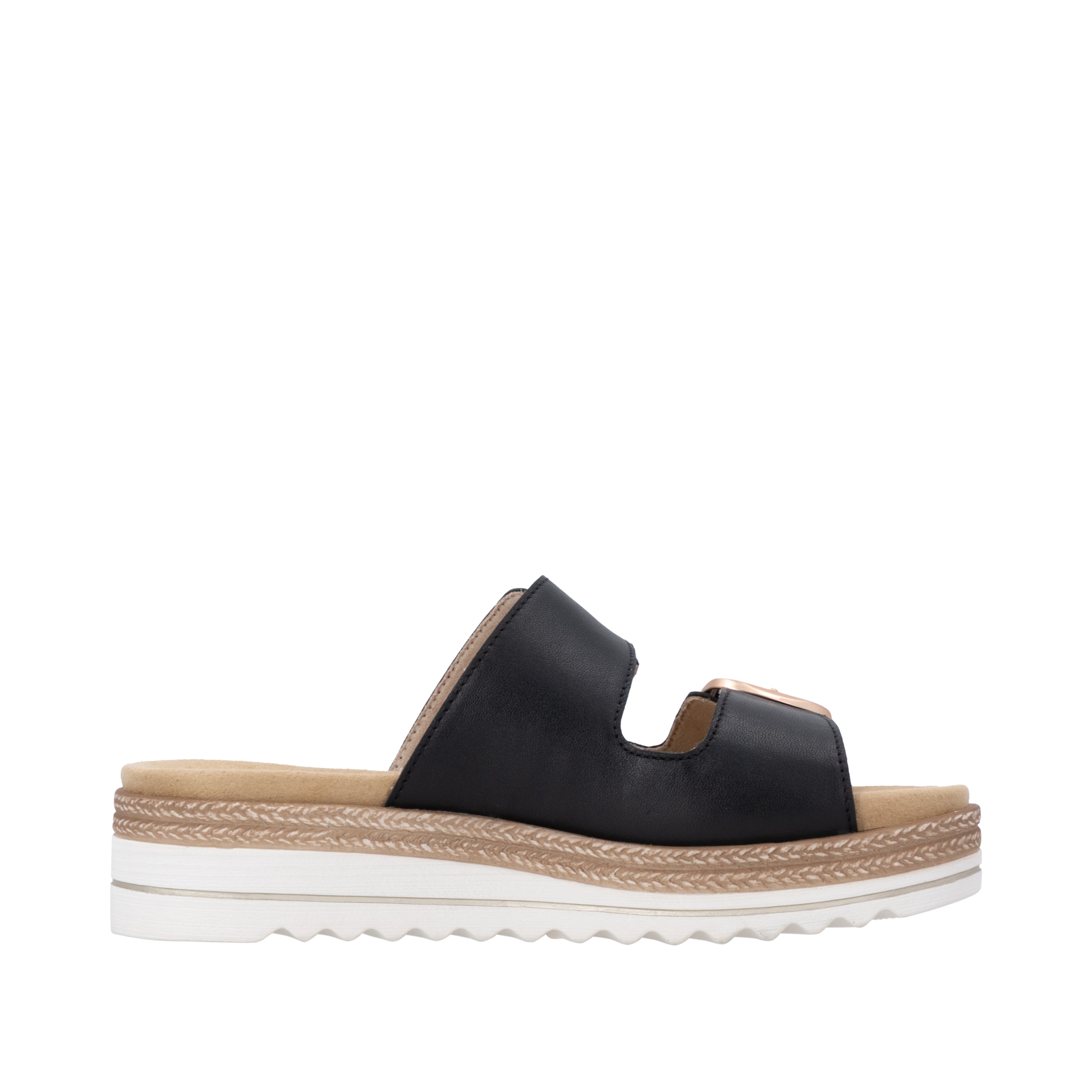 Remonte Pantolette  Hausschuh, Sommerschuh, Klettschuh mit Lite´n Soft-Ausstattung