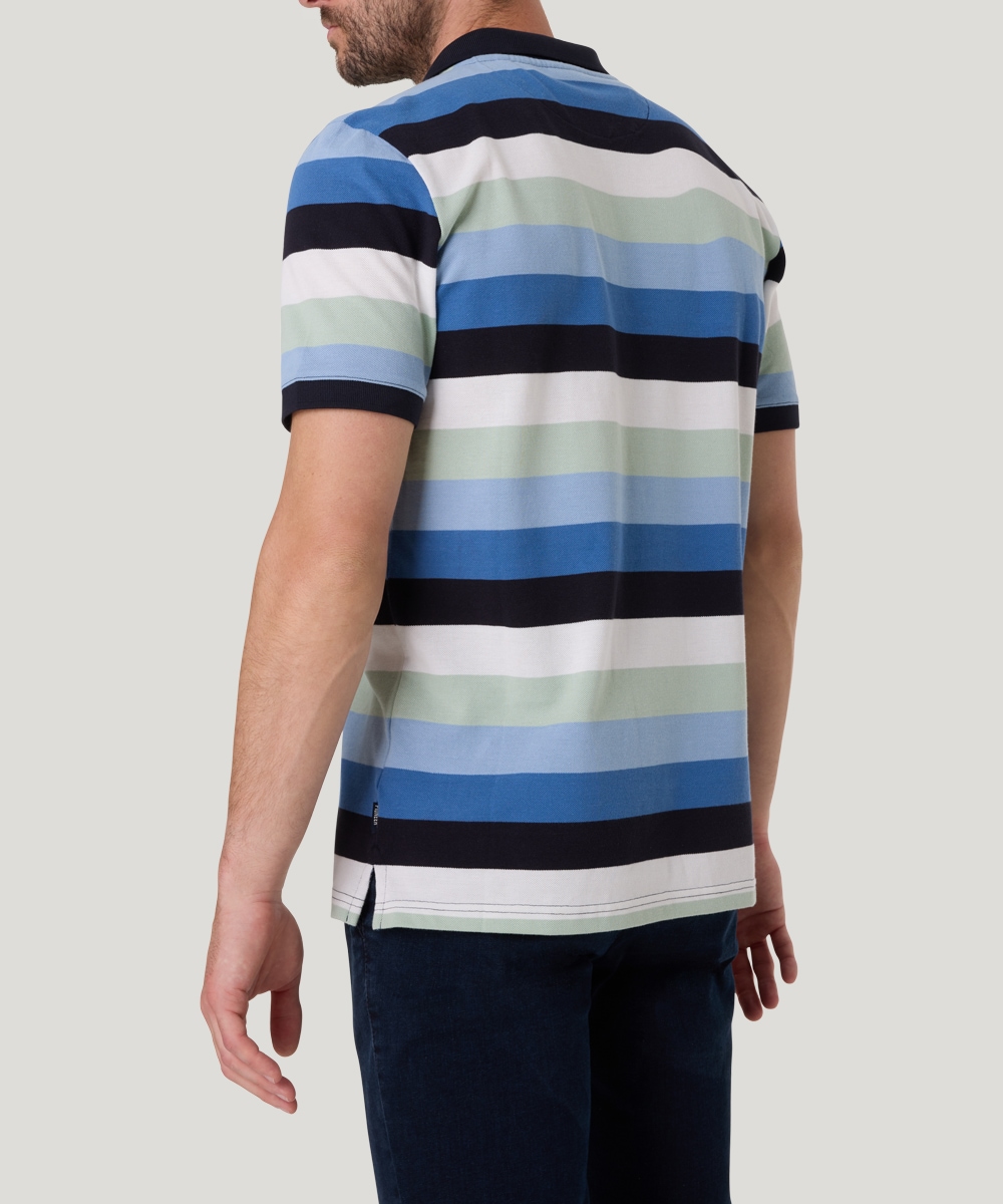 Pioneer Authentic Jeans Poloshirt, mit Streifenmuster