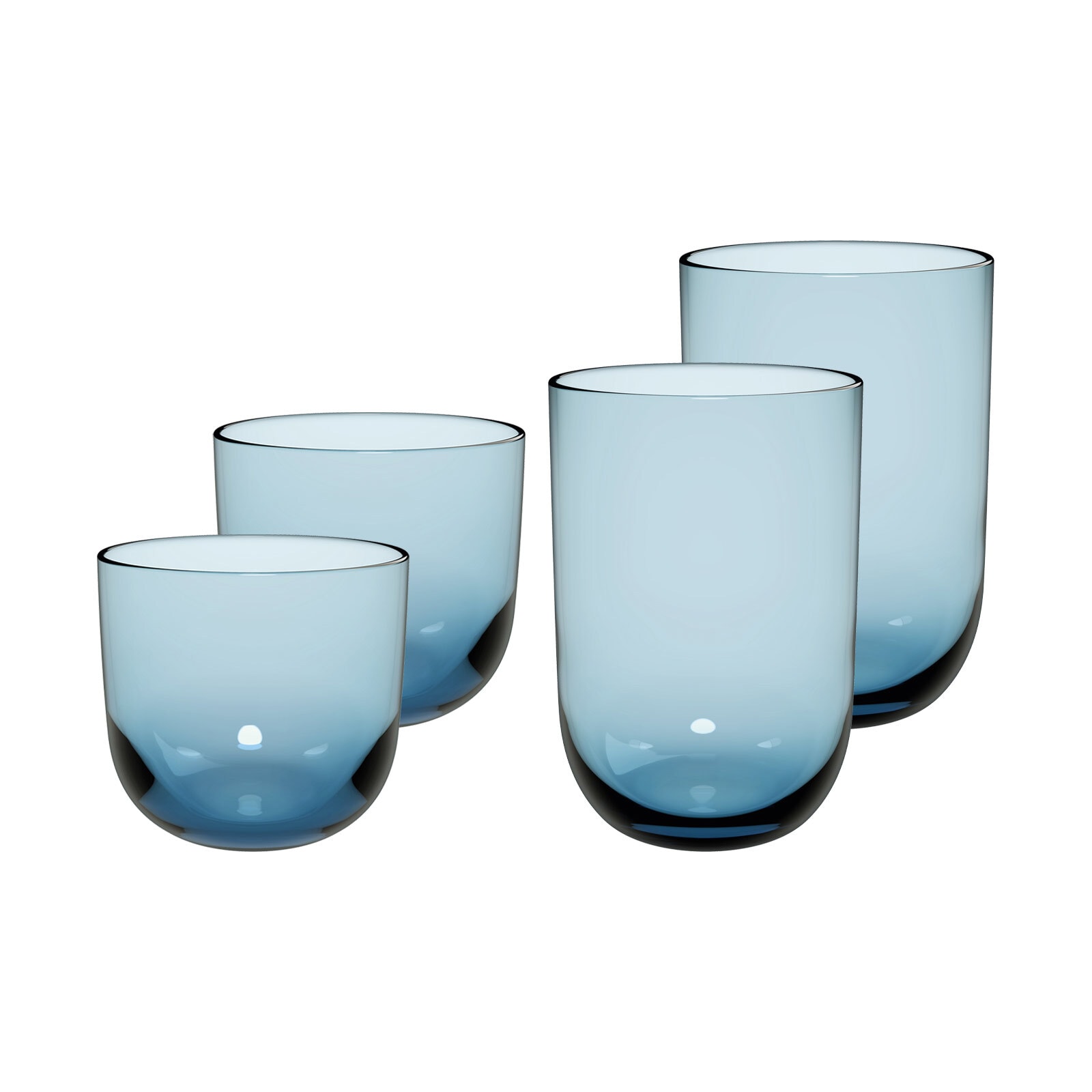 like. by Villeroy & Boch Glas »Trinkgläser Like Glass 4er Set« Handwäsche wird empfohlen